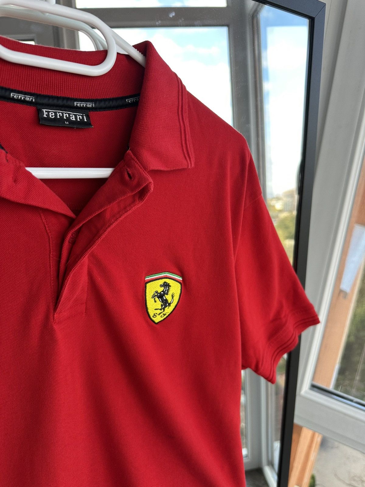 Ferrari Vintage Ferrari Formula 1 90s Red Racing Polo T-shirt Sz M Size US M / EU 48-50 / 2 - 5 Thumbnail