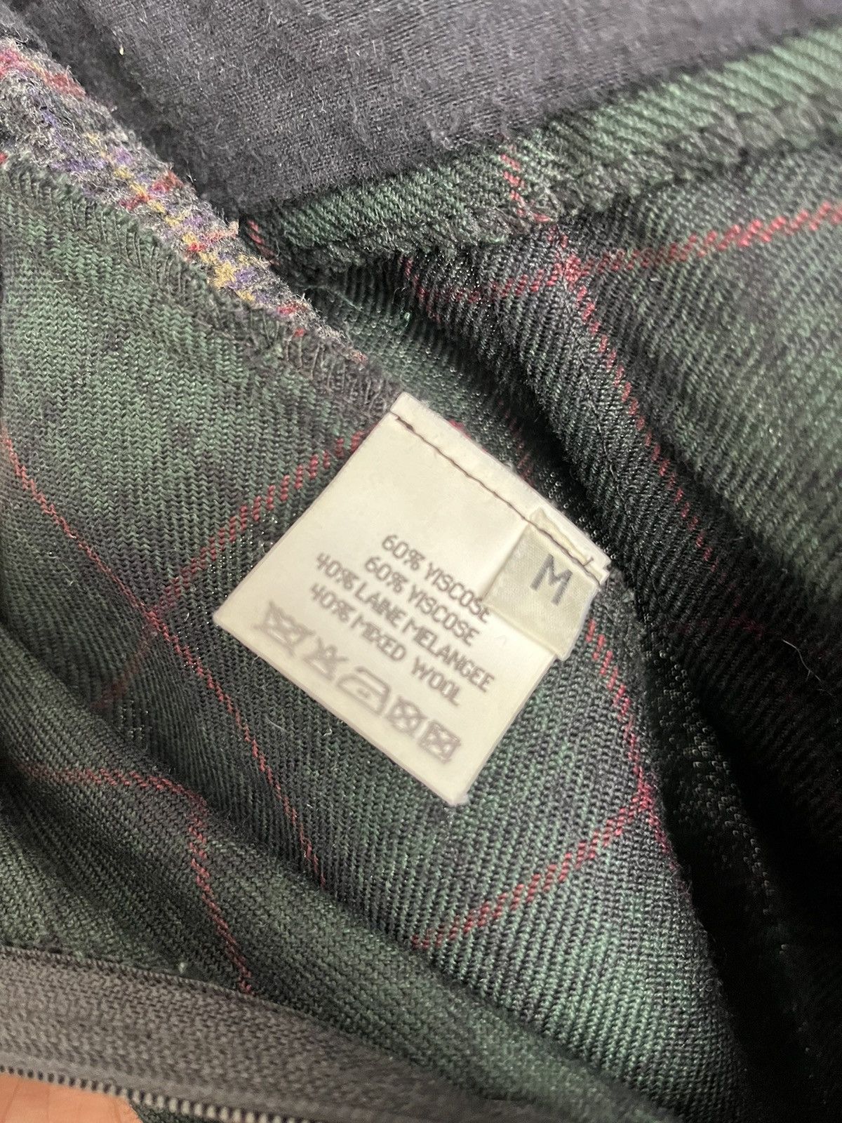 Maison Margiela AW2002 Artisanal Silk/Wool Skirt Size 28" / US 6 / IT 42 - 5 Thumbnail