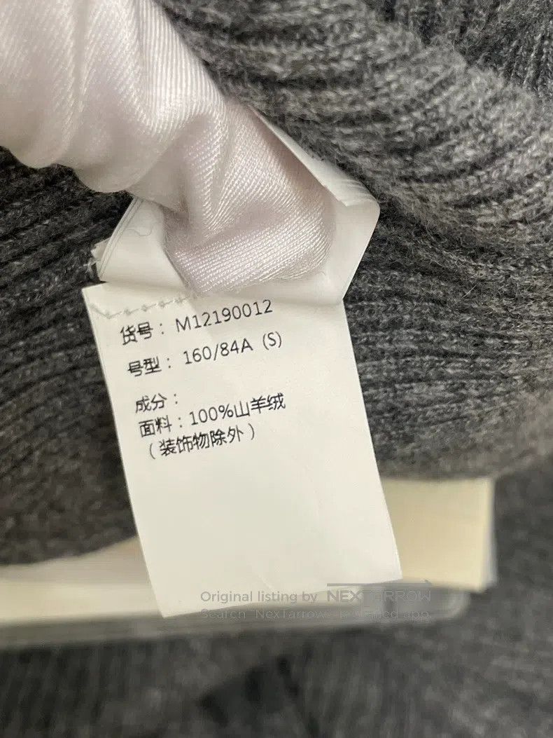 Brunello Cucinelli Brunello Cucinelli Dark grey studded cashmere sweater Size S / US 4 / IT 40 - 5 Thumbnail