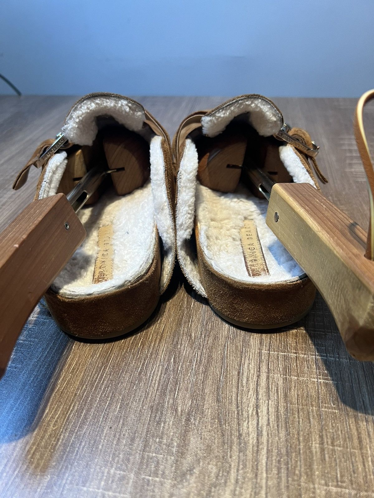 Veronica Beard Veronica Beard Suede Buckle Clogs Mules Size 10 Womens Size US 10 / IT 40 - 4 Thumbnail