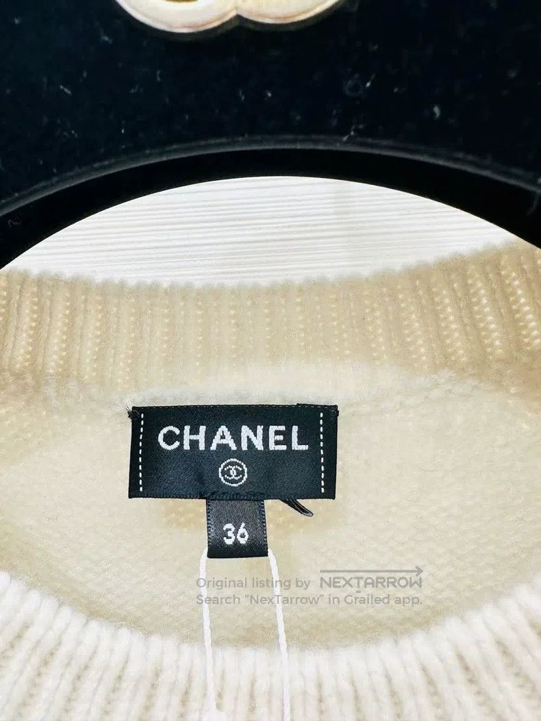 Chanel Chanel 25N popular deer jacquard sweater Size XS / US 0-2 / IT 36-38 - 2 Thumbnail
