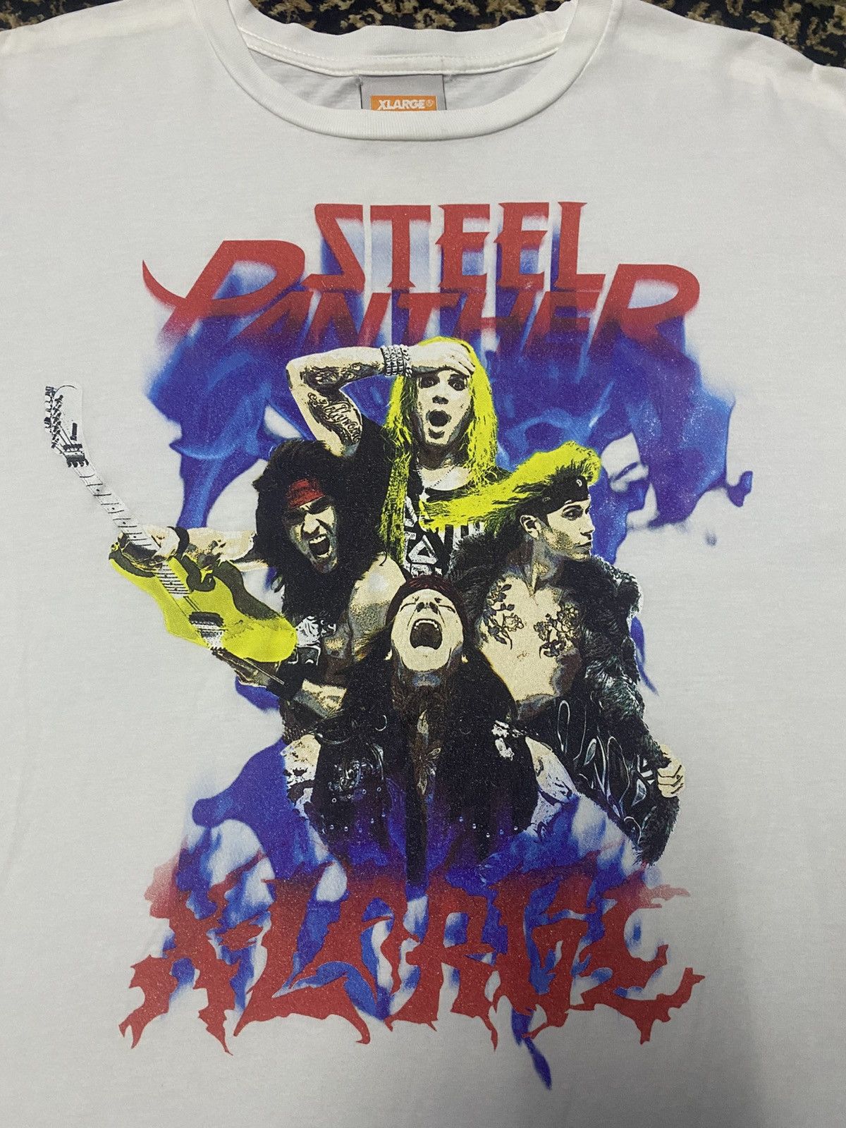 Band Tees × Japanese Brand × Xlarge Xlarge X Steel Panther Size US M / EU 48-50 / 2 - 3 Thumbnail