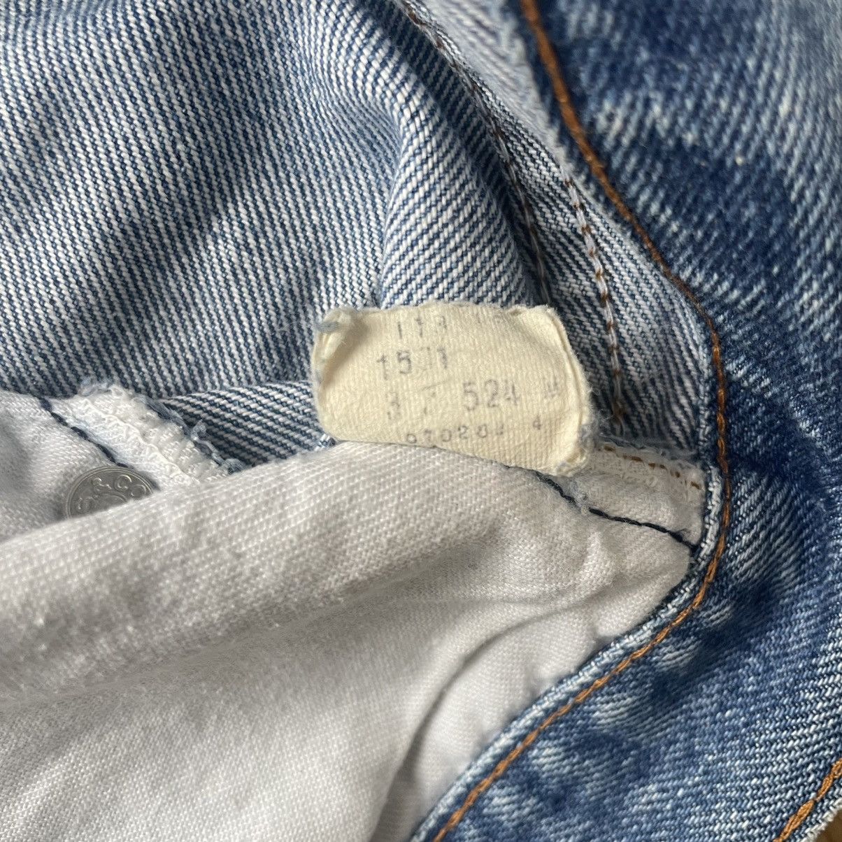 Levi's × Vintage 1980s Levi’s 501 redline selvedge Size US 36 / EU 52 - 16 Thumbnail