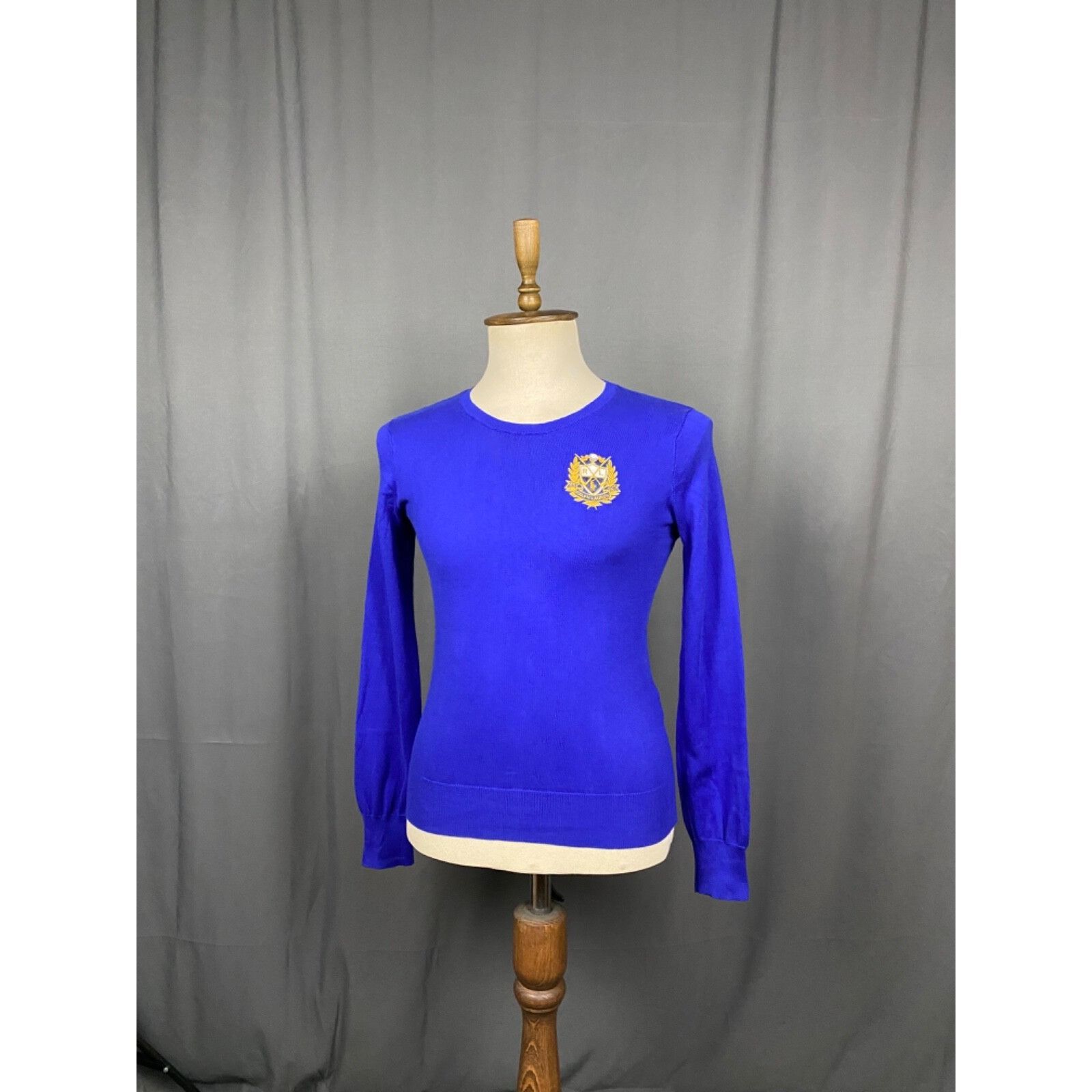 Ralph Lauren Sport MINT! Ralph Lauren Sport Big Logo Men's Blue Crewneck Sweate Size US M / EU 48-50 / 2 - 4 Thumbnail
