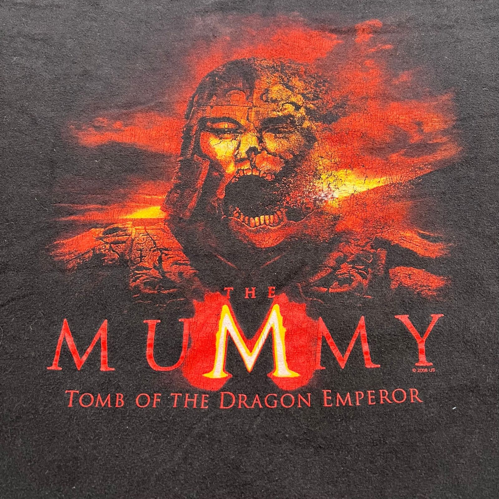 Vintage The Mummy Tomb of the Dragon Emperor Promo T-Shirt Men’s M Size US M / EU 48-50 / 2 - 2 Thumbnail