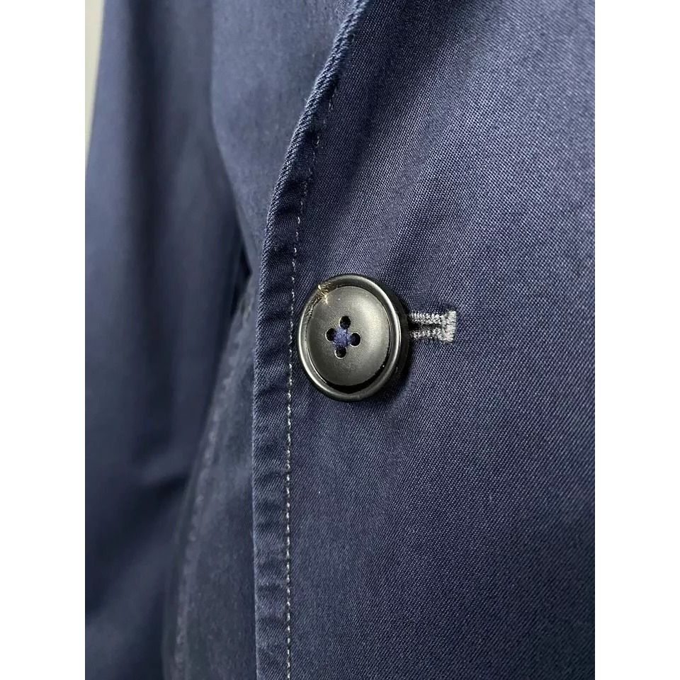 Polo Ralph Lauren RARE! Polo Ralph Lauren Men's Blue Double Breasted Pea Trenc Size US L / EU 52-54 / 3 - 8 Thumbnail