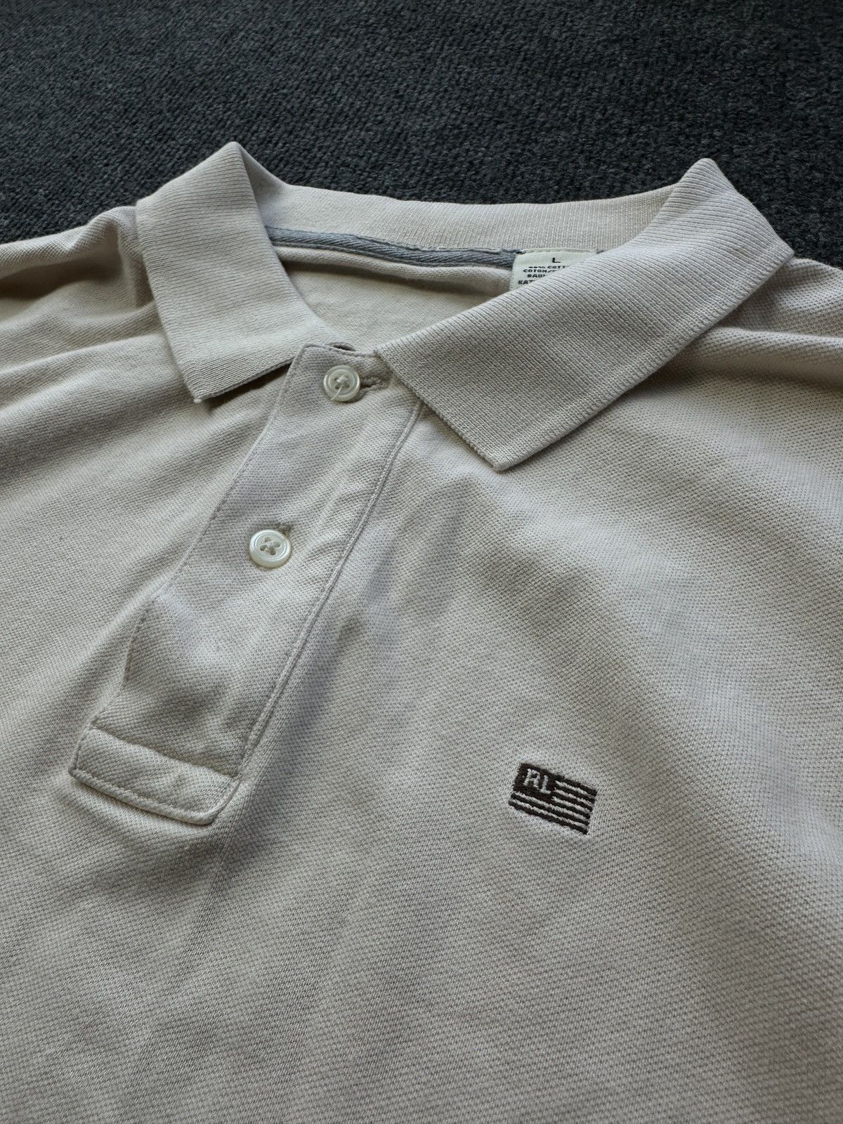 Ralph Lauren VNTG🚨 90s Polo Ralph Lauren Longsleeve Rugby Y2K pony luxury Size US L / EU 52-54 / 3 - 7 Thumbnail