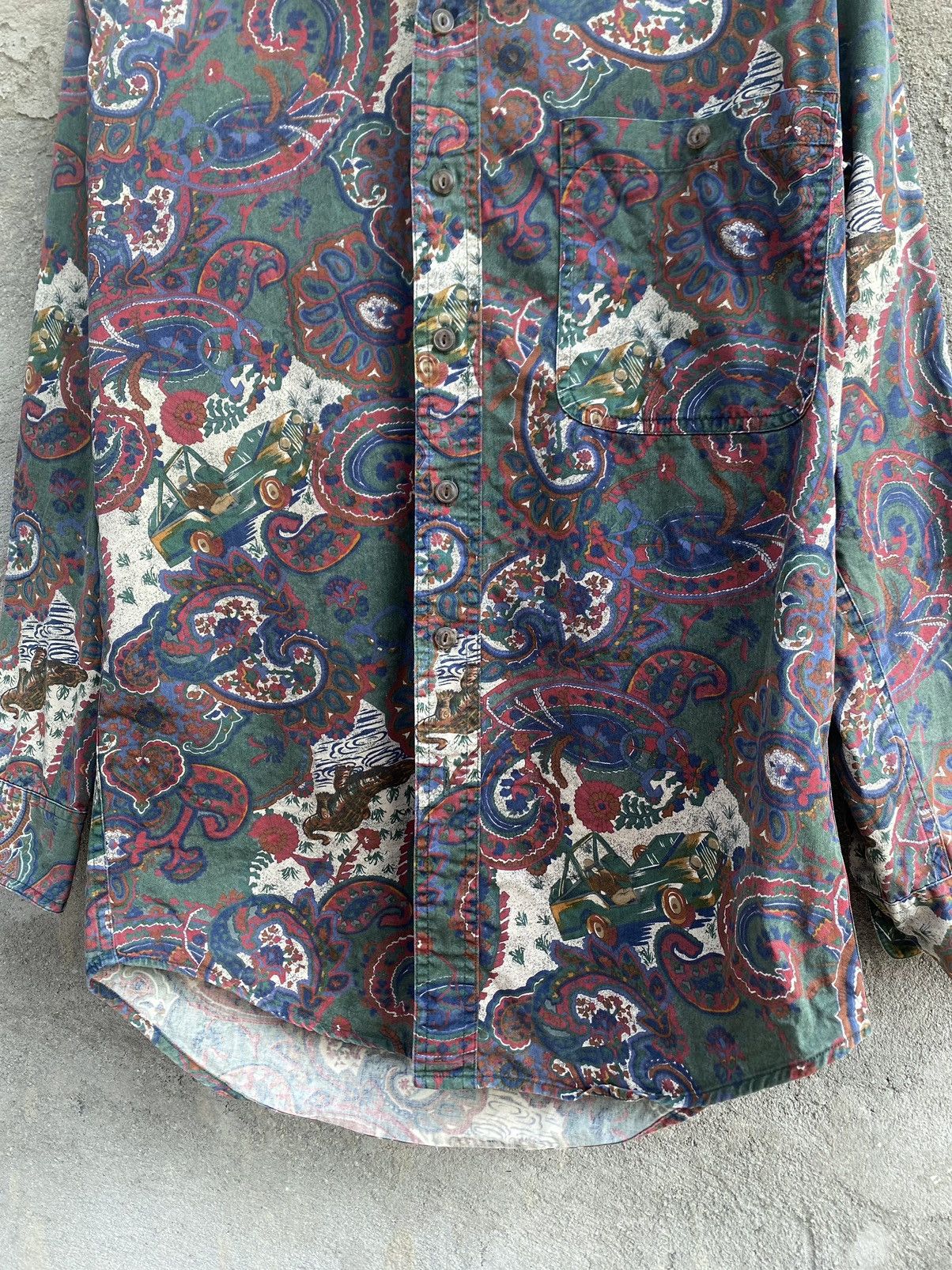Chaps Ralph Lauren × Polo Ralph Lauren × Vintage Vintage 90s Chaps Ralph Lauren shirt Size US S / EU 44-46 / 1 - 5 Thumbnail