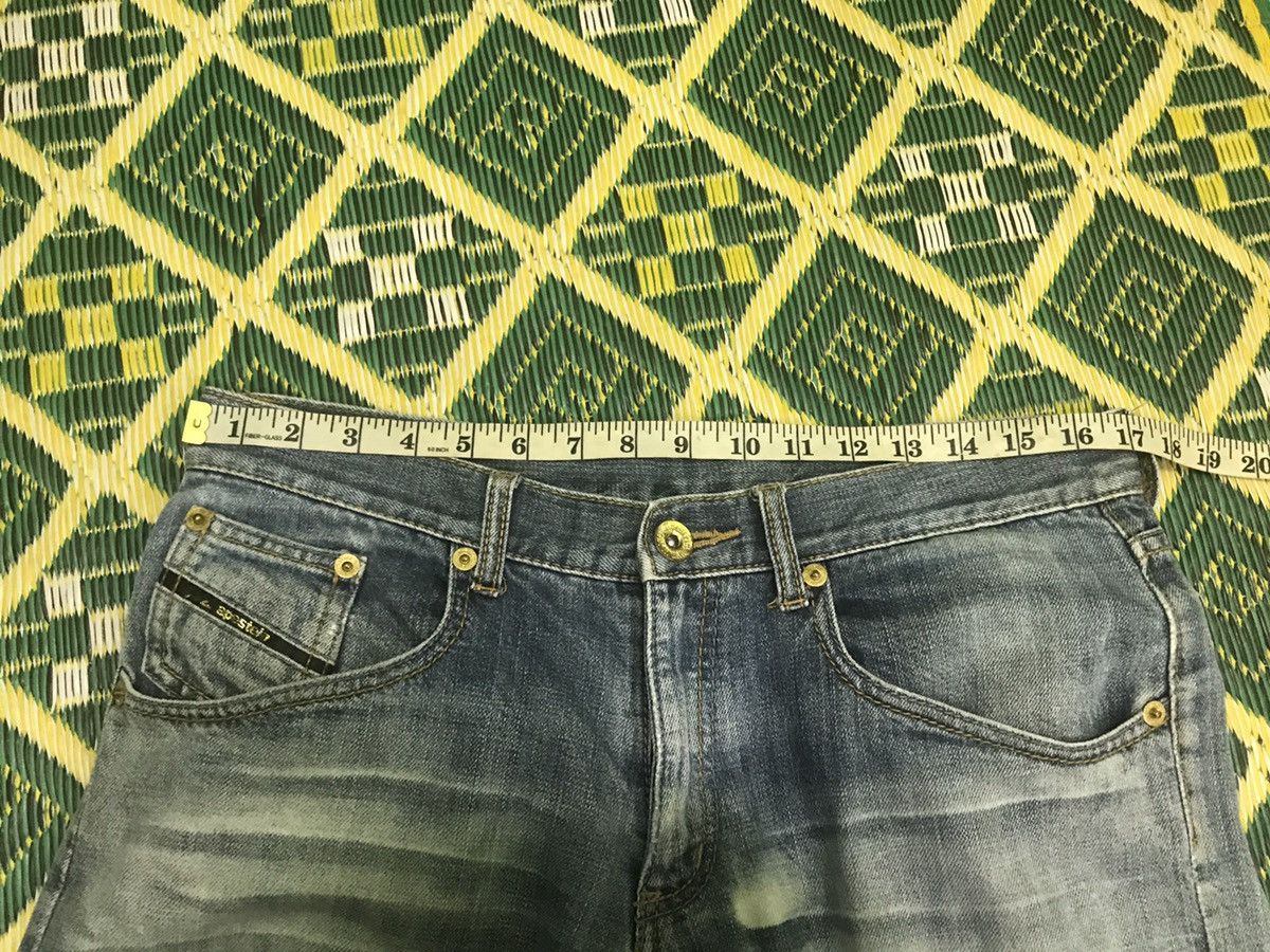 If Six Was Nine × Japanese Brand ‼️‼️distressed gold line APESTEIN very rare Size US 34 / EU 50 - 12 Thumbnail