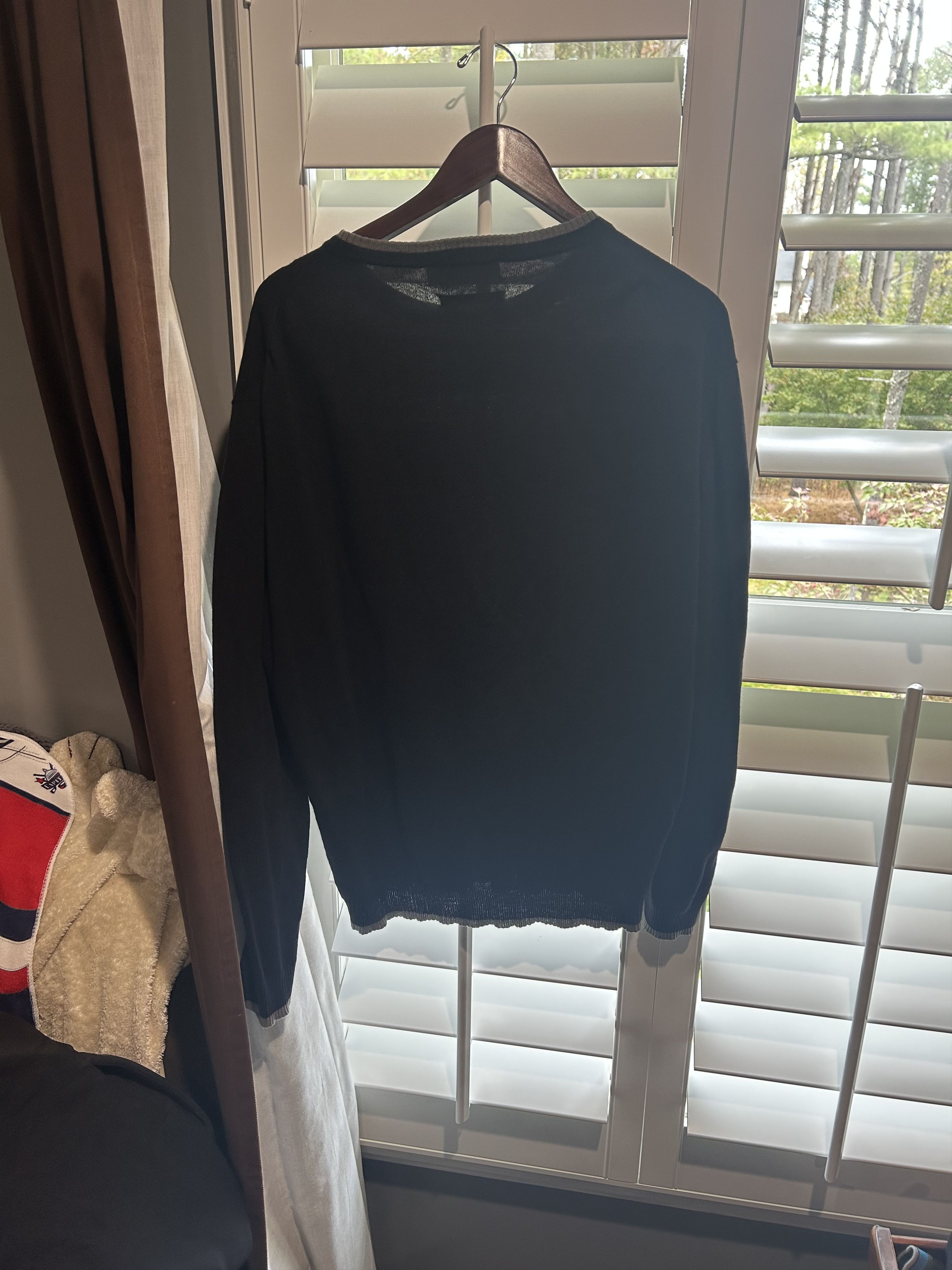 Yves Saint Laurent Vintage YSL Cashmere Sweater Size US L / EU 52-54 / 3 - 3 Thumbnail