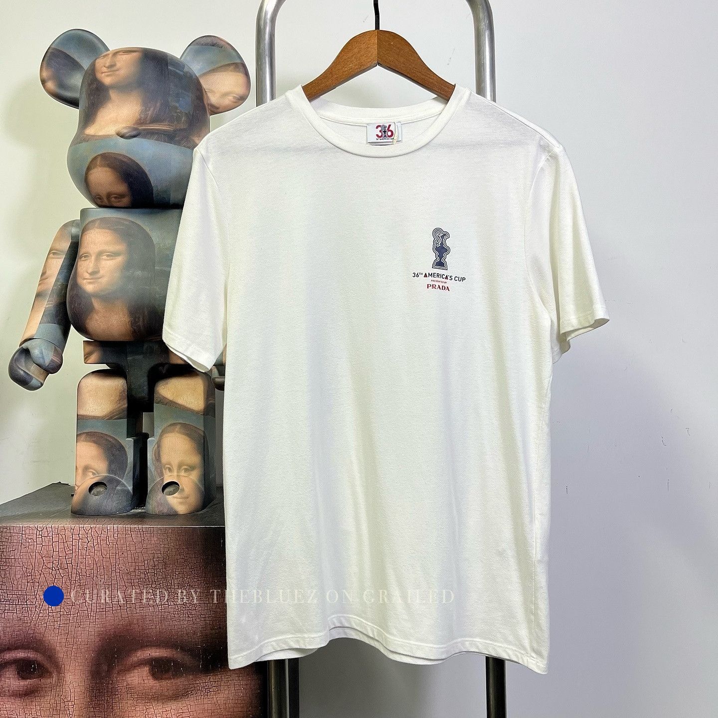 Prada Vintage America's Cup Graphic Tee Size US S / EU 44-46 / 1 - 1 Thumbnail