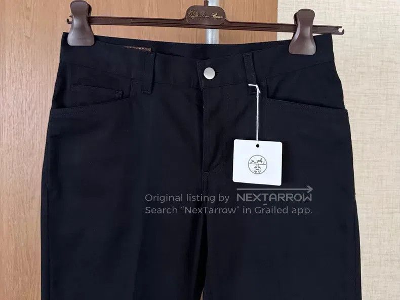 Hermes Hermes Stretch Cotton Twill Denim Pants Size US 38 / EU 54 - 2 Thumbnail