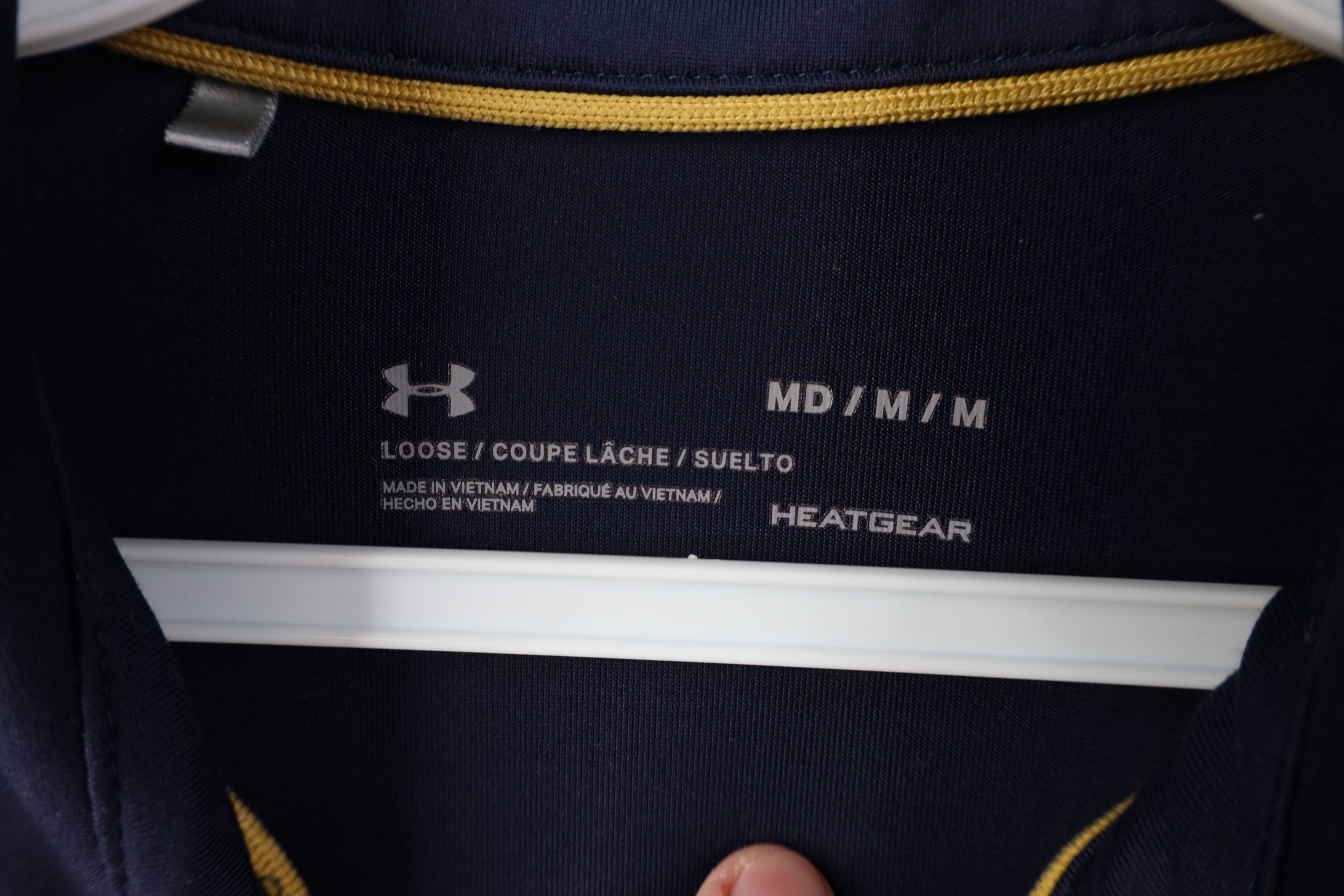Under Armour Under Armour Notre Dame University Football Golf Polo Size US M / EU 48-50 / 2 - 9 Thumbnail