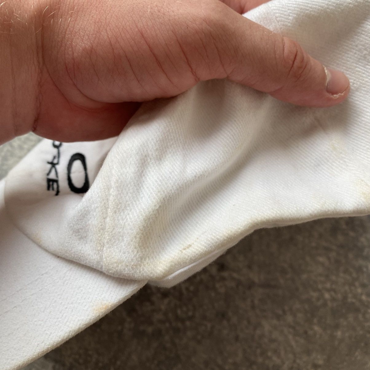 Oakley Vintage Oakley Style Big Logo 90’s rare white cap Size ONE SIZE - 8 Thumbnail