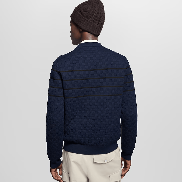 Louis Vuitton Damier Stripes Jumper Size US S / EU 44-46 / 1 - 3 Thumbnail