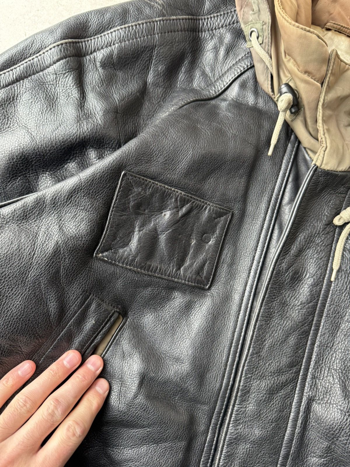 Hysteric Glamour VTG Very Rare Real Leather Jacket Balenciaga Kapital Style Size US M / EU 48-50 / 2 - 4 Thumbnail