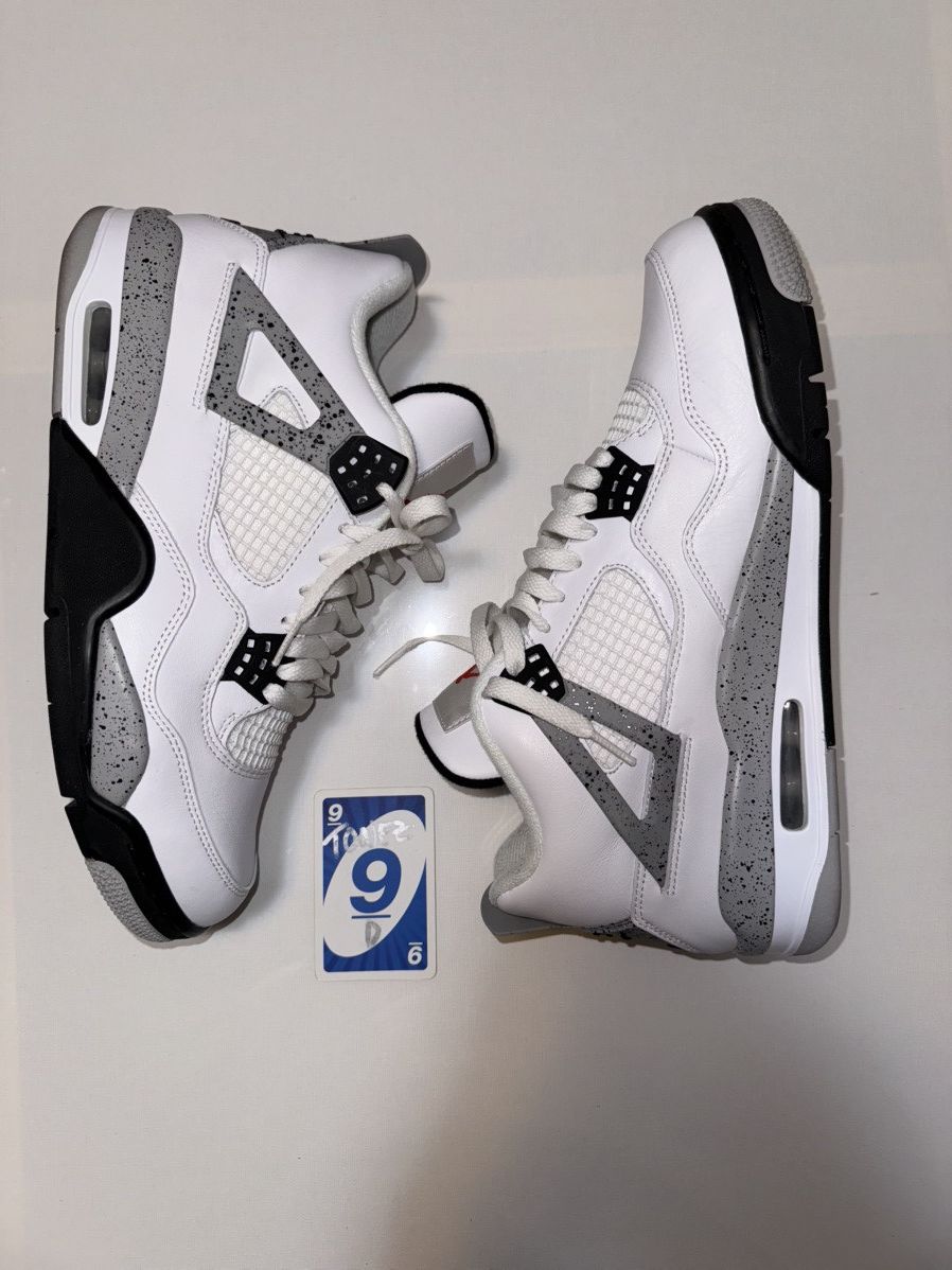 Jordan Brand Air Jordan 4 Retro - White Cement (2016) Size US 10.5 / EU 43-44 - 3 Thumbnail
