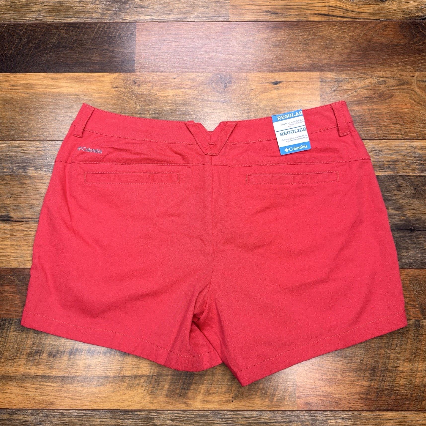 Vintage Columbia Kenzie Cove Shorts Womens 6 Red 4 Inch Inseam Easy Fit New Size 28" / US 6 / IT 42 - 2 Thumbnail