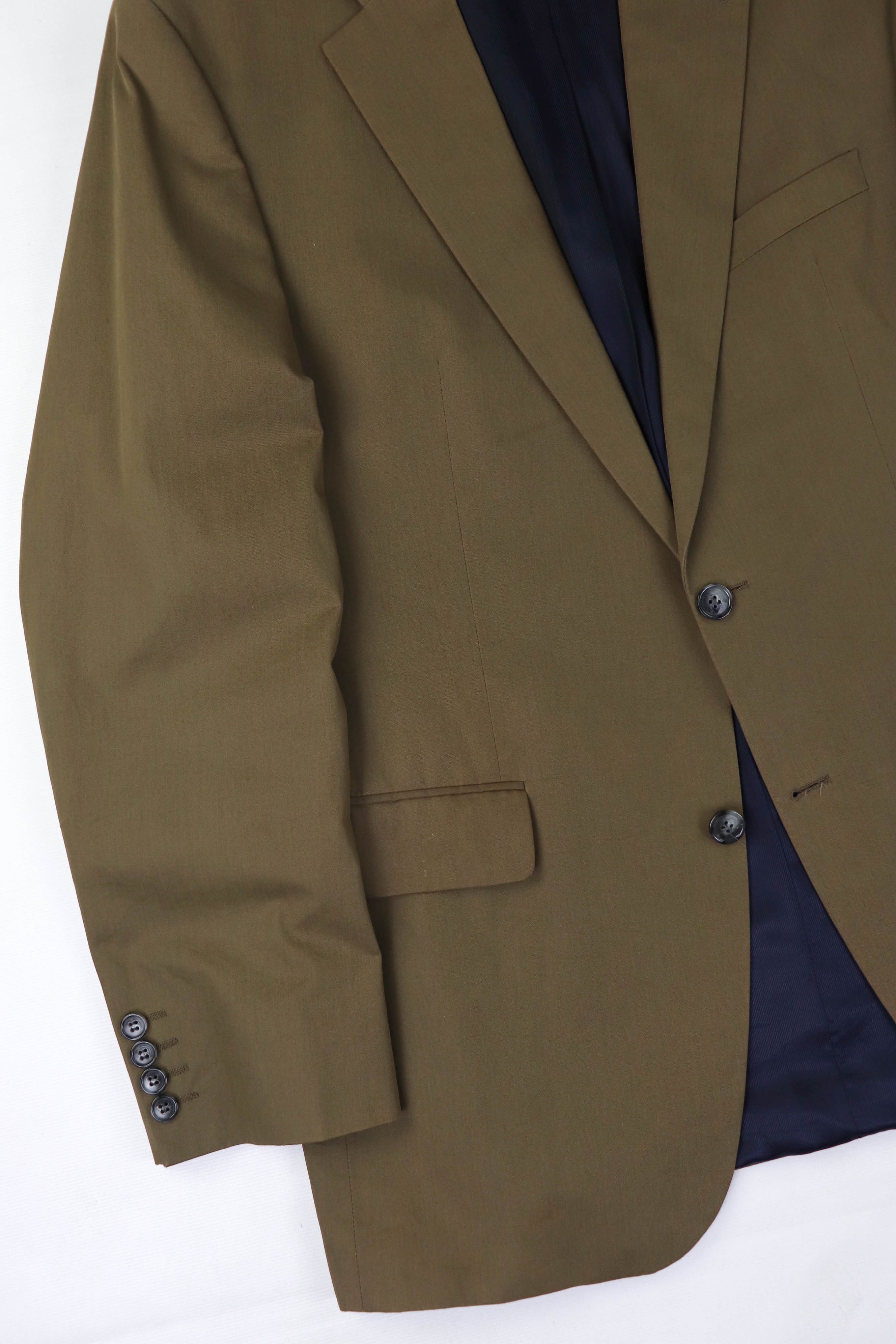 Barbour Barbour Bells Beige/Brown Cotton Blazer Jacket Size 40R - 6 Thumbnail