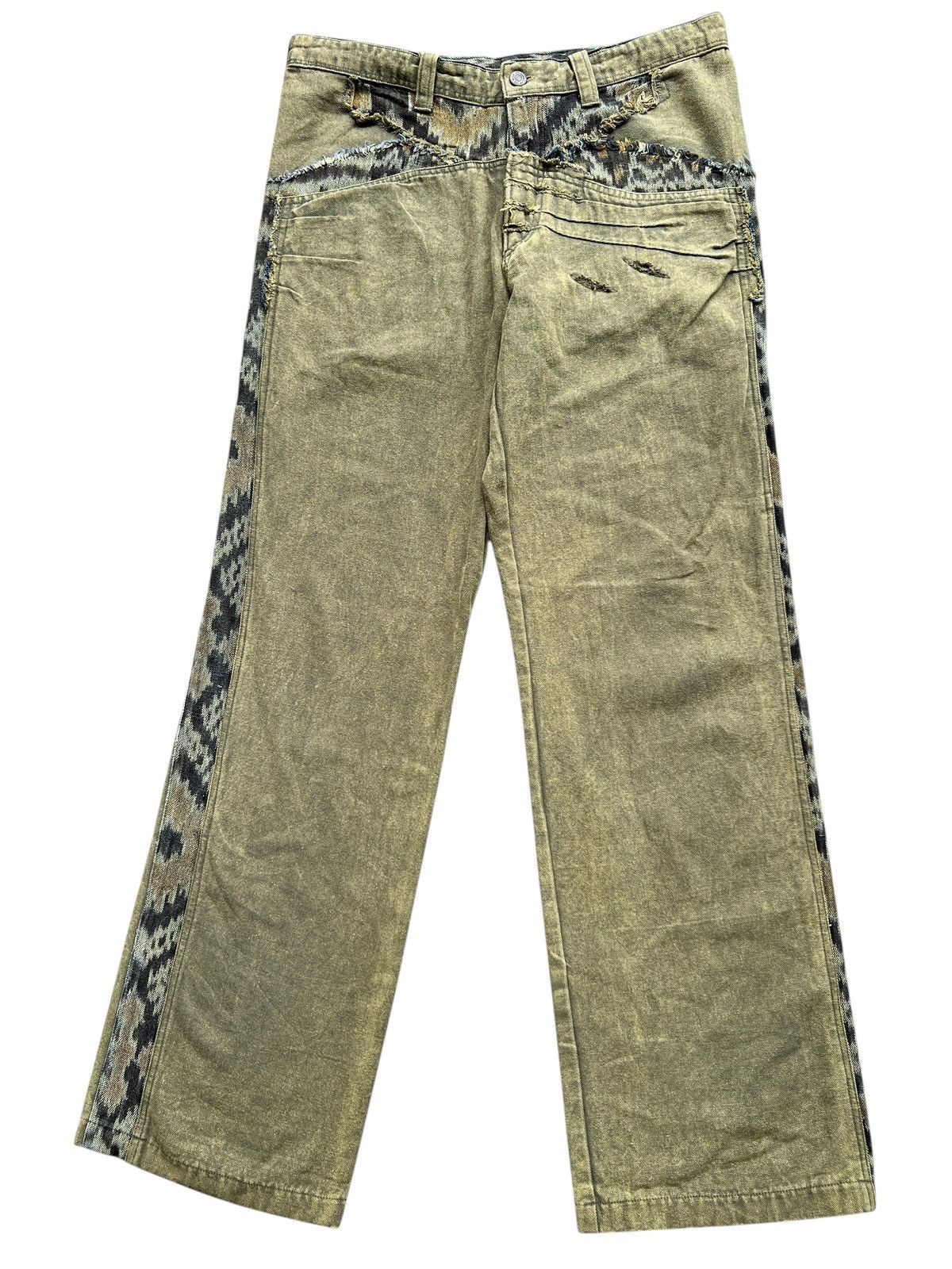 Japanese Brand Japanese Brand Mudwash Wide Baggy Denim Pants 34x33 Size US 34 / EU 50 - 2 Thumbnail