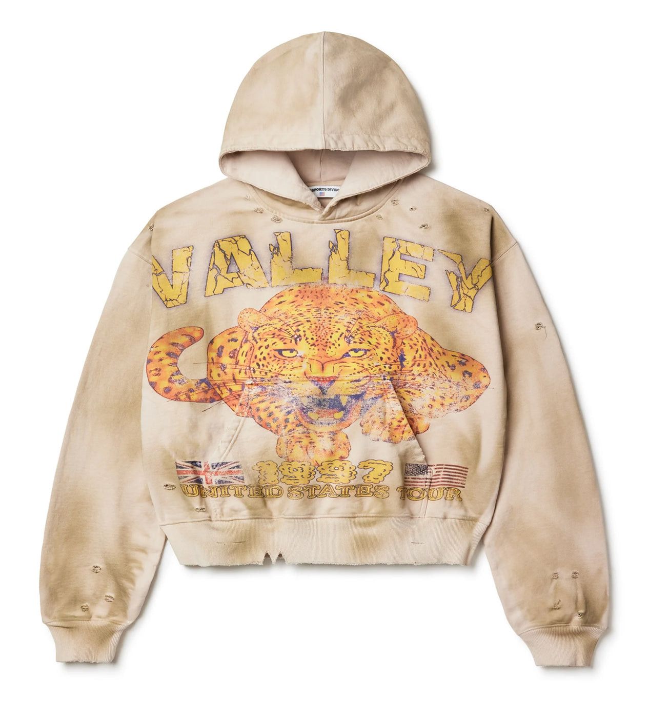 Vale Forever Cheetah Pullover Hoodie Tan Size US XL / EU 56 / 4 - 1 Thumbnail