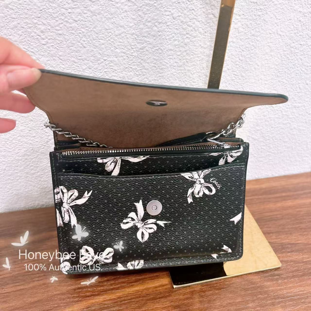 Coach Mini Klare Crossbody Bag With Bow Print CAA98 Size ONE SIZE - 5 Thumbnail