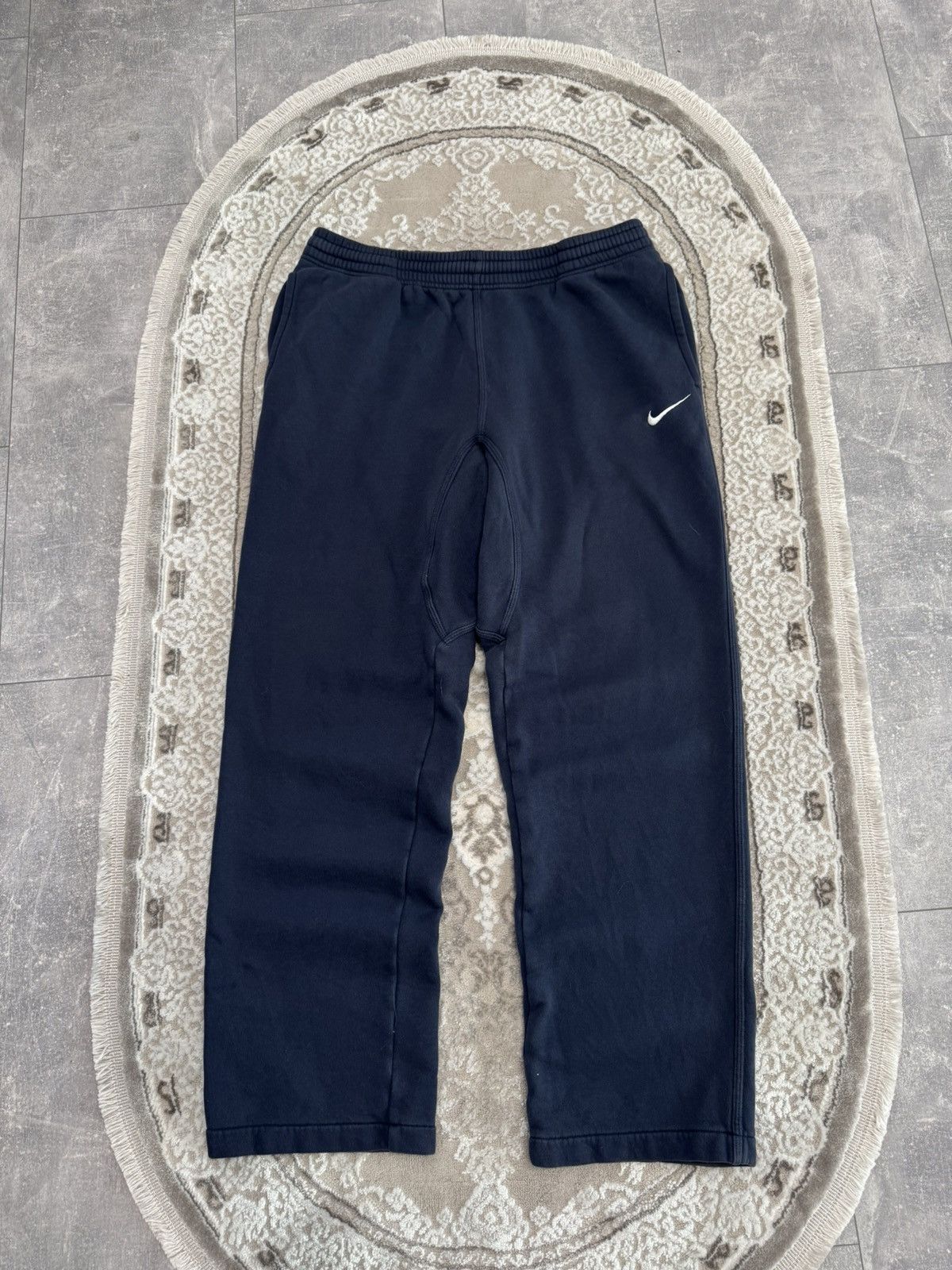 Nike Nike Vintage Baggy Pants Drill Y2K Blue Baggy Size US 32 / EU 48 - 1 Thumbnail