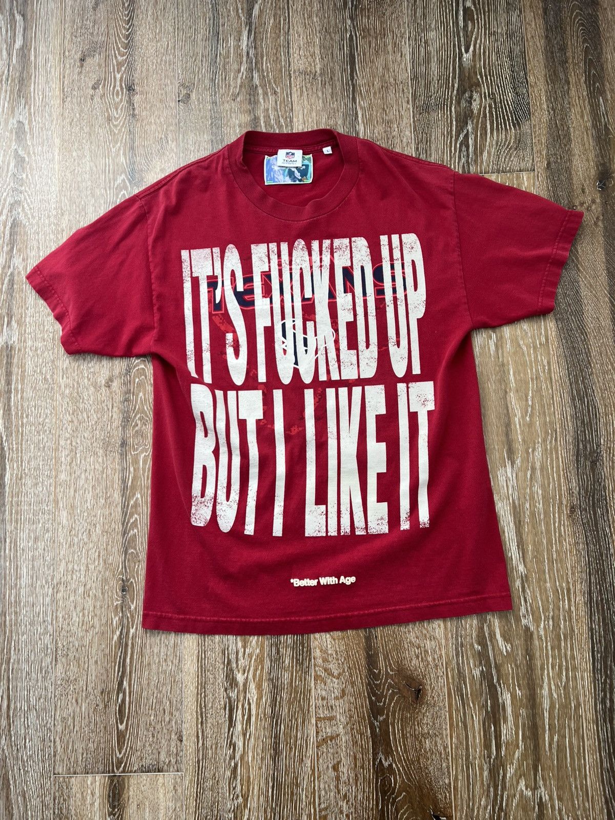 Better With Age Better with age its fucked up but i like it brain poison tee Size US L / EU 52-54 / 3 - 1 Thumbnail