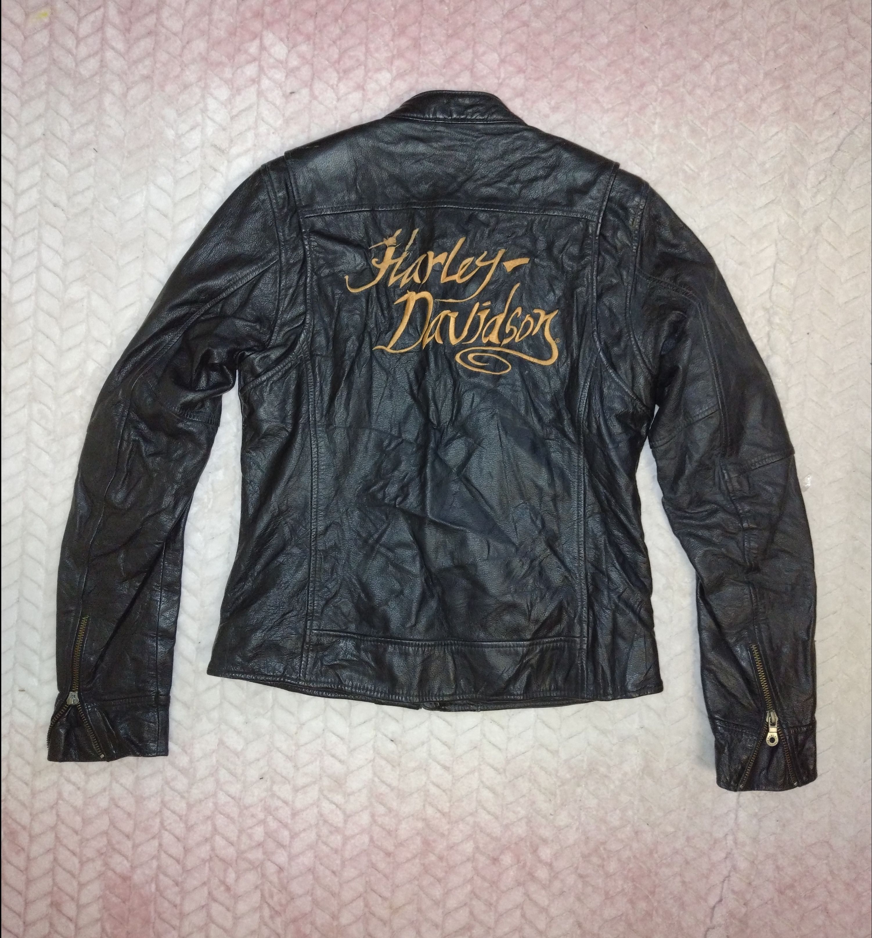 Iconic Harley Davidson Motorcycle Leather Jacket 2009