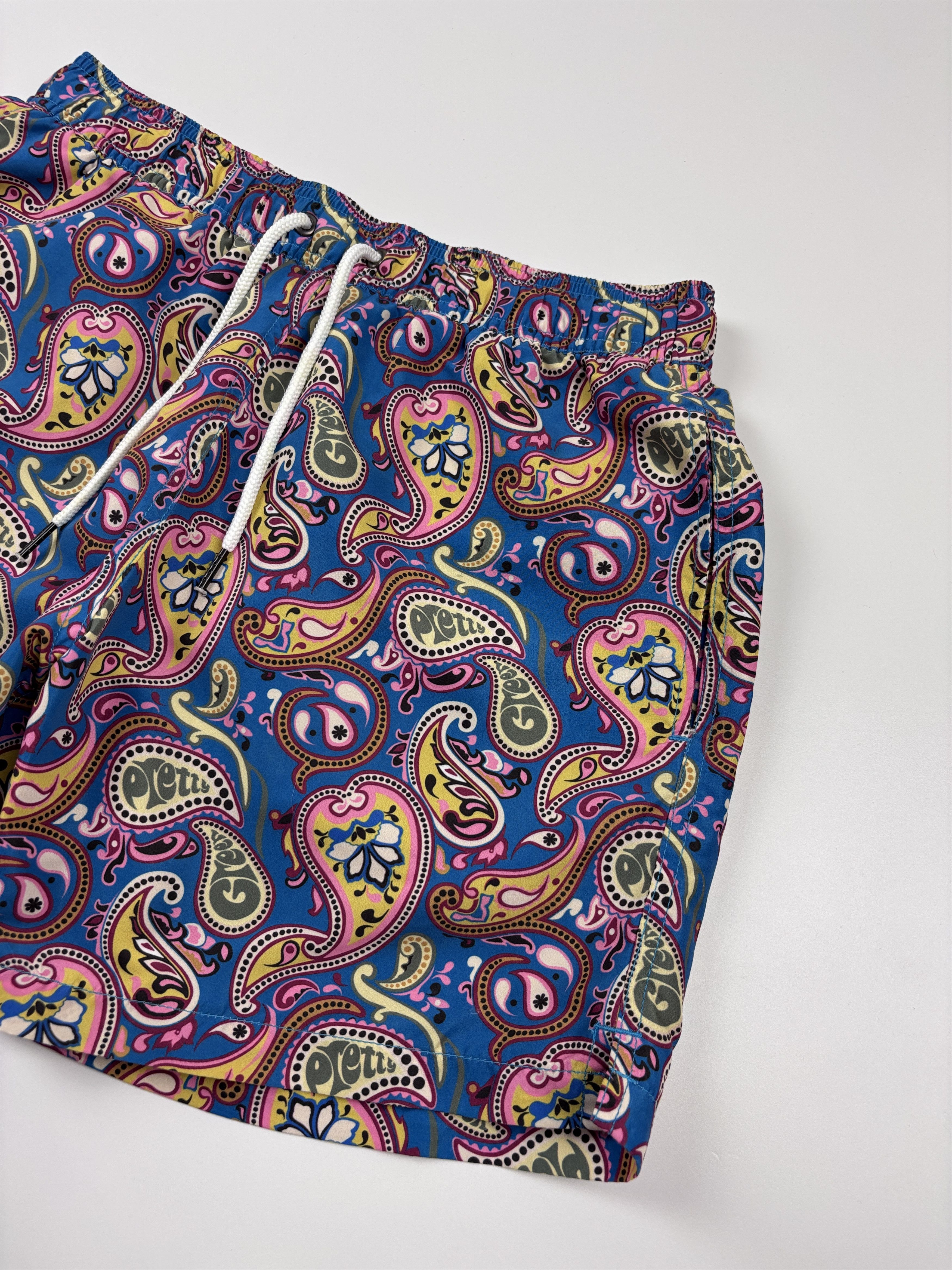 Pretty Green Mens Pretty Green Paisley Swim Shorts Multicolor Size S Size US 30 / EU 46 - 2 Thumbnail