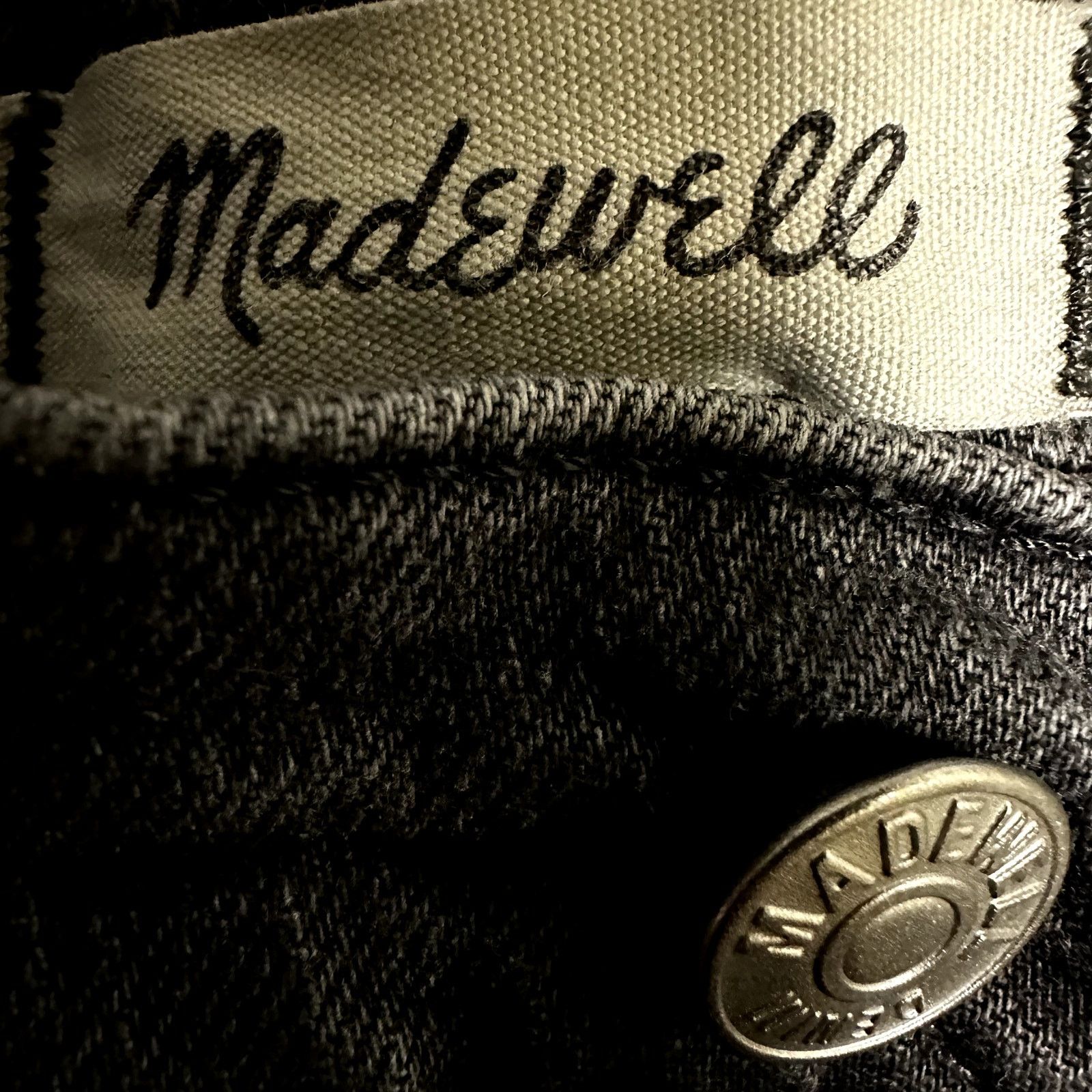 Madewell Madewell The Perfect Vintage Mom Jeans Tapered High Black 25 Size 25" / US 0 / IT 36 - 3 Thumbnail