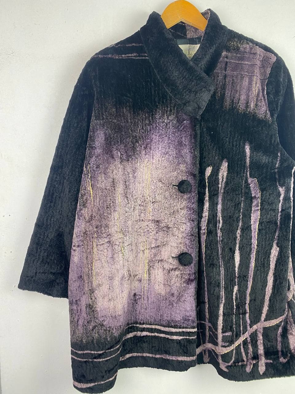 Japanese Brand Vintage Rare Design Mohair Jacket Size US L / EU 52-54 / 3 - 6 Thumbnail