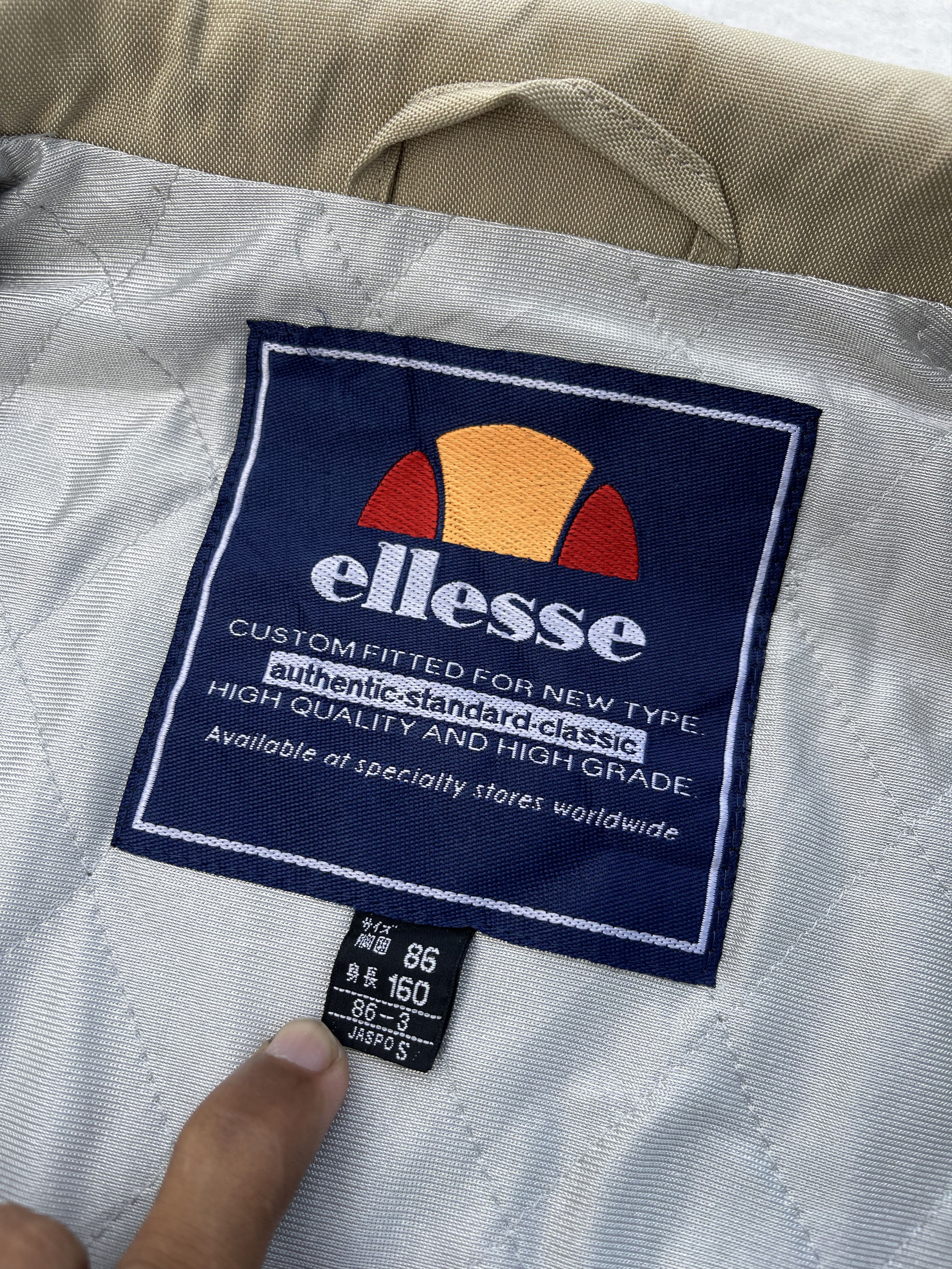 Ellesse × Vintage 🔥Vintage 90s Ellesse Skateboards Jacket Zip Up Size US M / EU 48-50 / 2 - 13 Thumbnail
