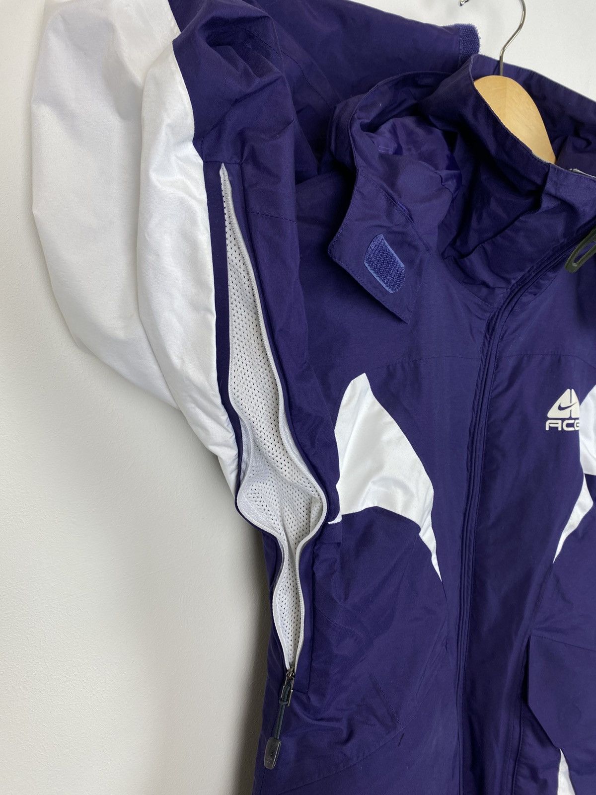 Vintage Nike ACG Storm Fit Outer Ski Externe Zip Jacket Purple Women Size XS / US 0-2 / IT 36-38 - 8 Thumbnail