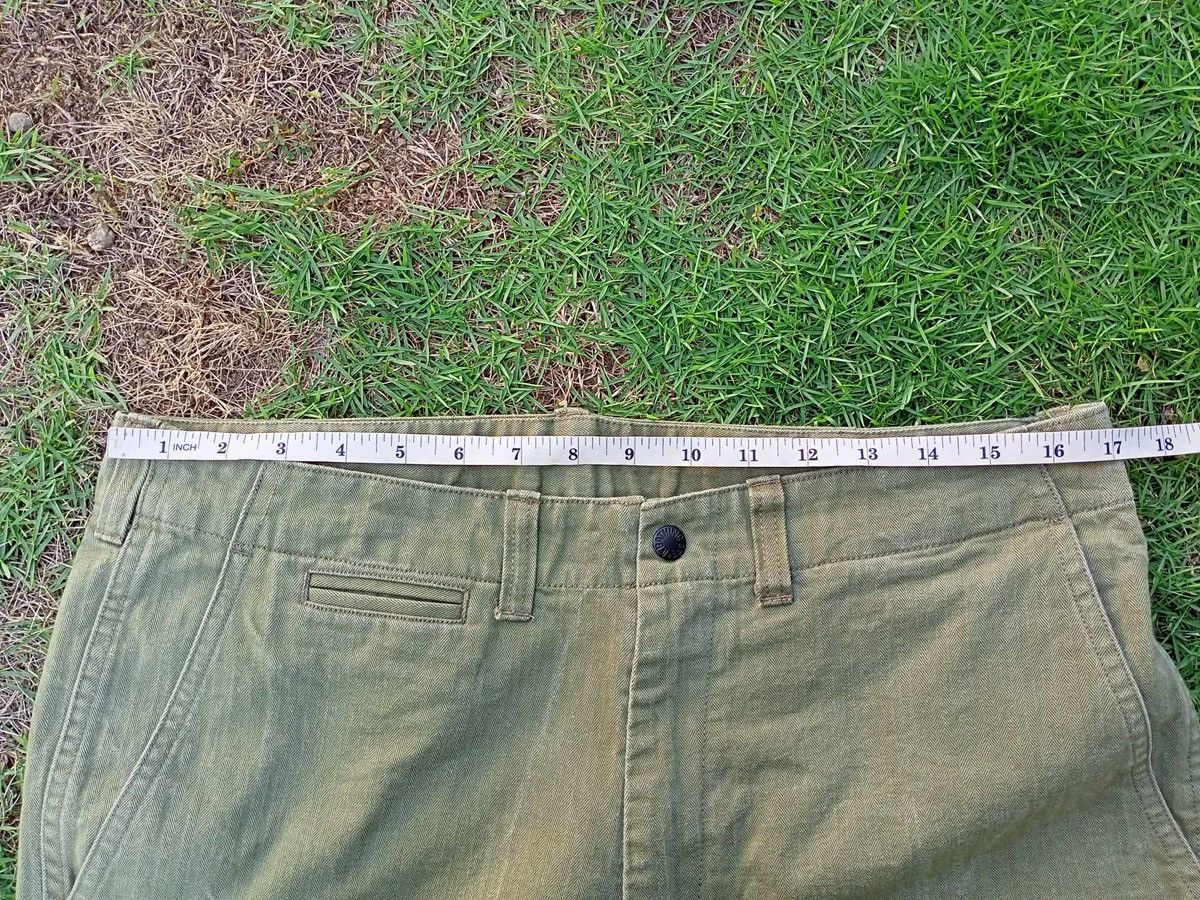 Bape BAPE MODERN EQUIPMENT OLIIVE HERRINGBONE TROUSERS Size US 34 / EU 50 - 12 Thumbnail
