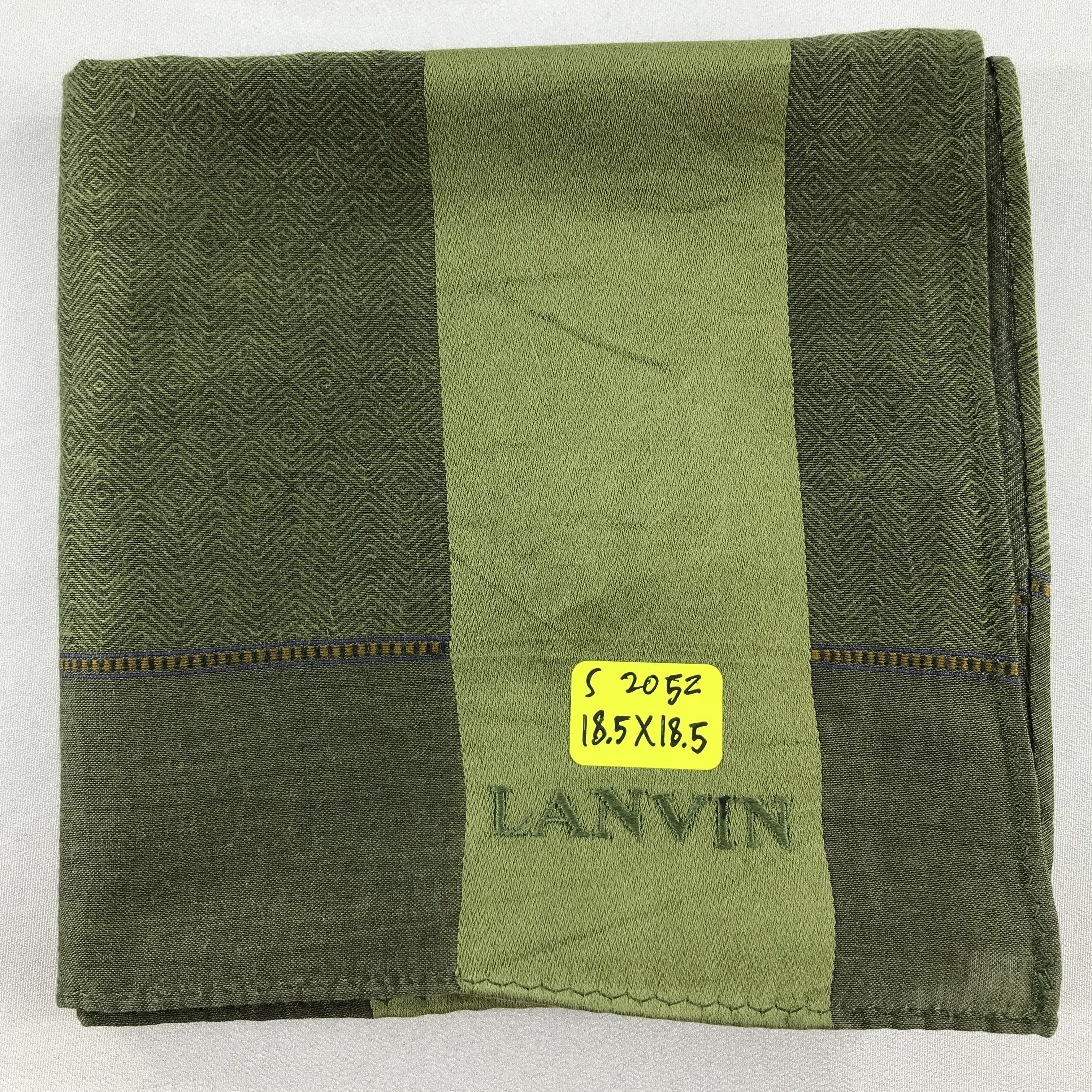 Lanvin × Vintage Lanvin Bandana / Handkerchief / Neckerchief - S2052 Size ONE SIZE - 5 Thumbnail