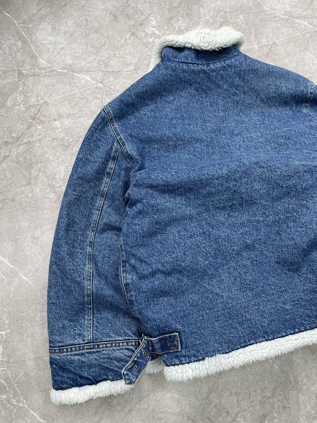 If Six Was Nine × Vintage FUR SHERPA LGB STYLE DISTRESSED US Army Style AF Jacket Size US M / EU 48-50 / 2 - 11 Thumbnail
