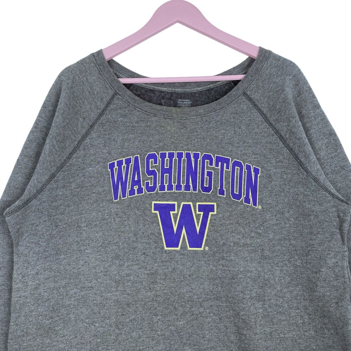 Designer × Vintage Washington Sweatshirt Crewneck Pullover Jumper Size US M / EU 48-50 / 2 - 2 Thumbnail
