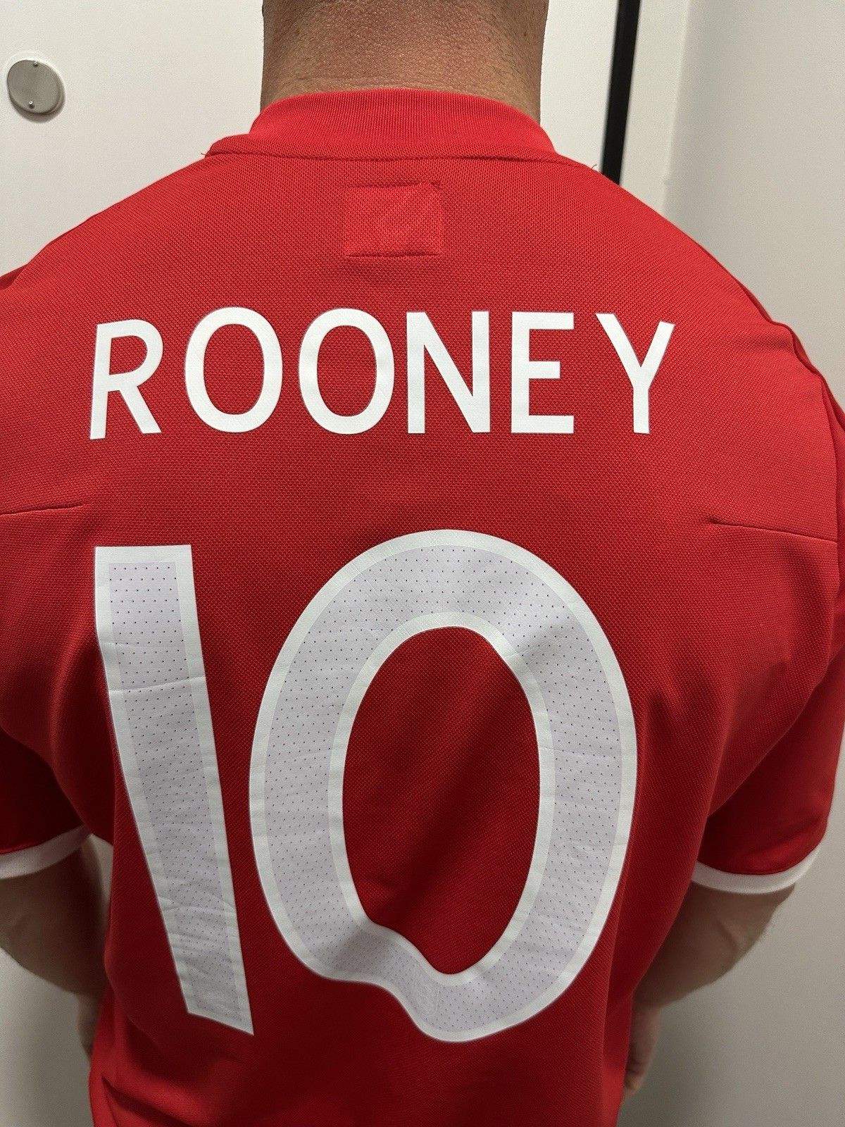 Umbro National England 2010/2012 Away Jersey Soccer Rooney Size US L / EU 52-54 / 3 - 7 Thumbnail