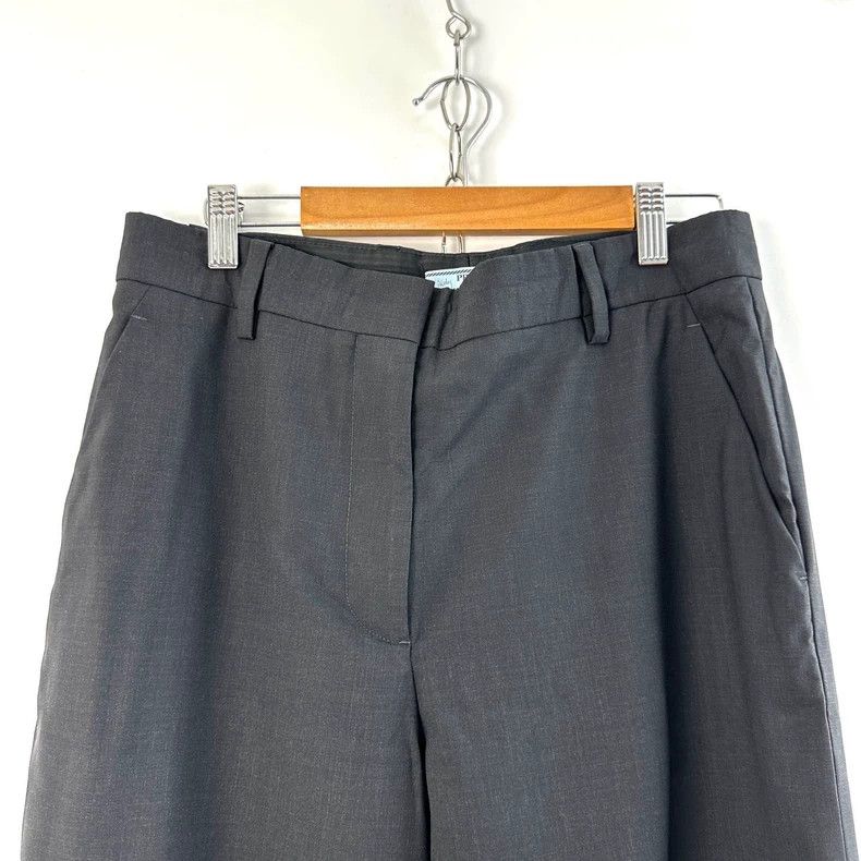 Prada Prada Gray and black suit trousers Size 40R - 3 Thumbnail