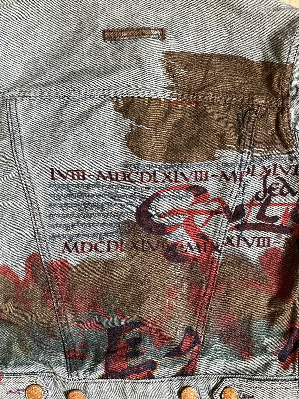 Jean Paul Gaultier Jean paul gaultier JPG japan printed reversible denim jacket Size XS / US 0-2 / IT 36-38 - 4 Thumbnail