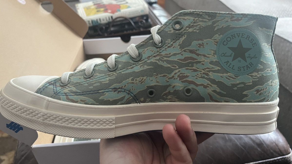 Converse × Undefeated Converse x Undefeated mid-top in Tiger Camo Size US 11 / EU 44 - 3 Thumbnail