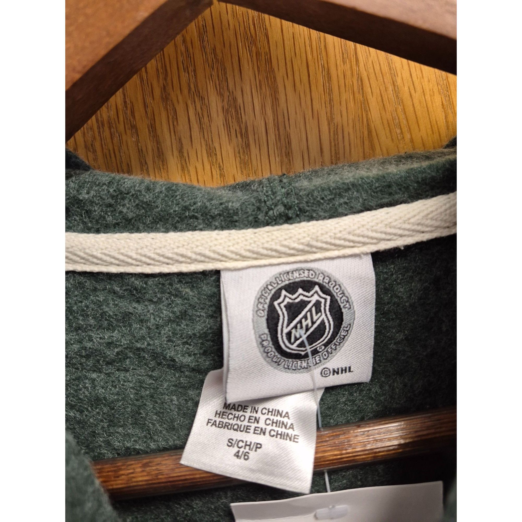 NHL Minnesota Wild NHL Womens Hoodie Sweatshirt Size S Green Cot Size S / US 4 / IT 40 - 4 Thumbnail