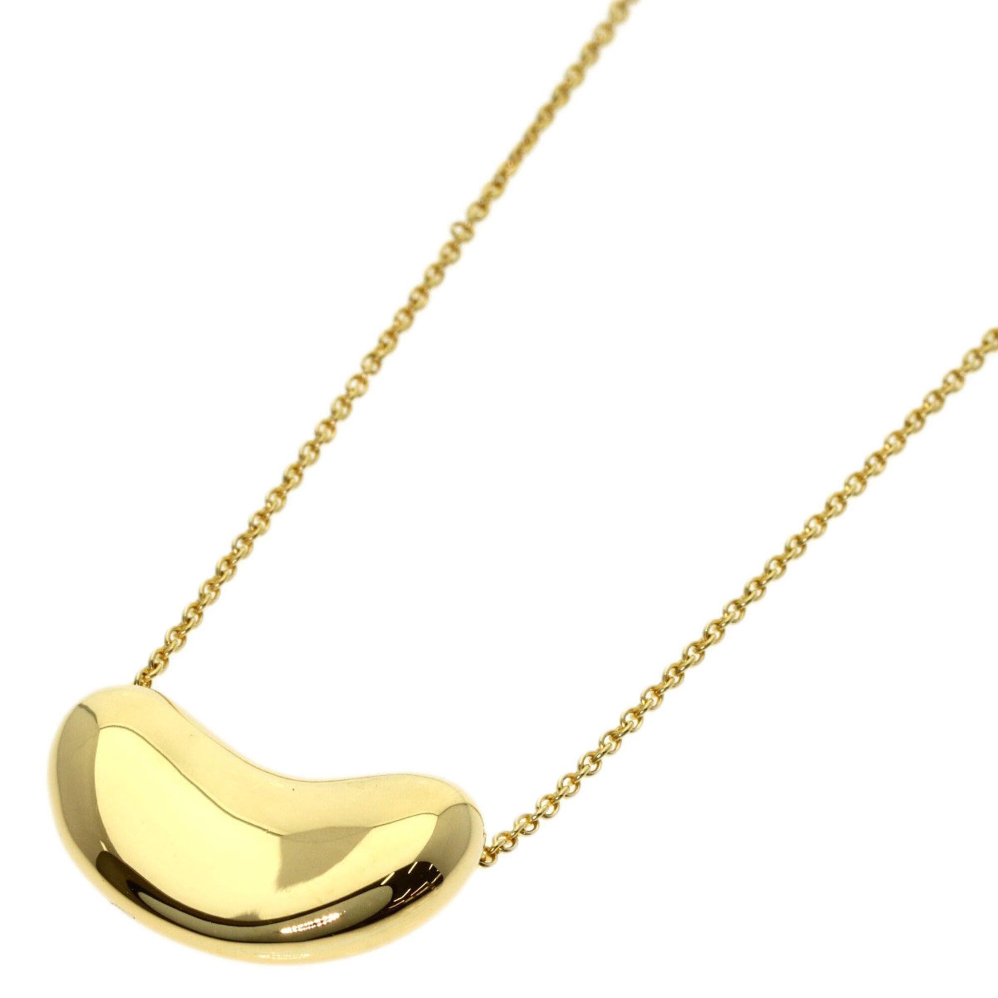 Tiffany & Co. Tiffany Bean Necklace, 18K Yellow Gold, Women's Size ONE SIZE - 1 Thumbnail