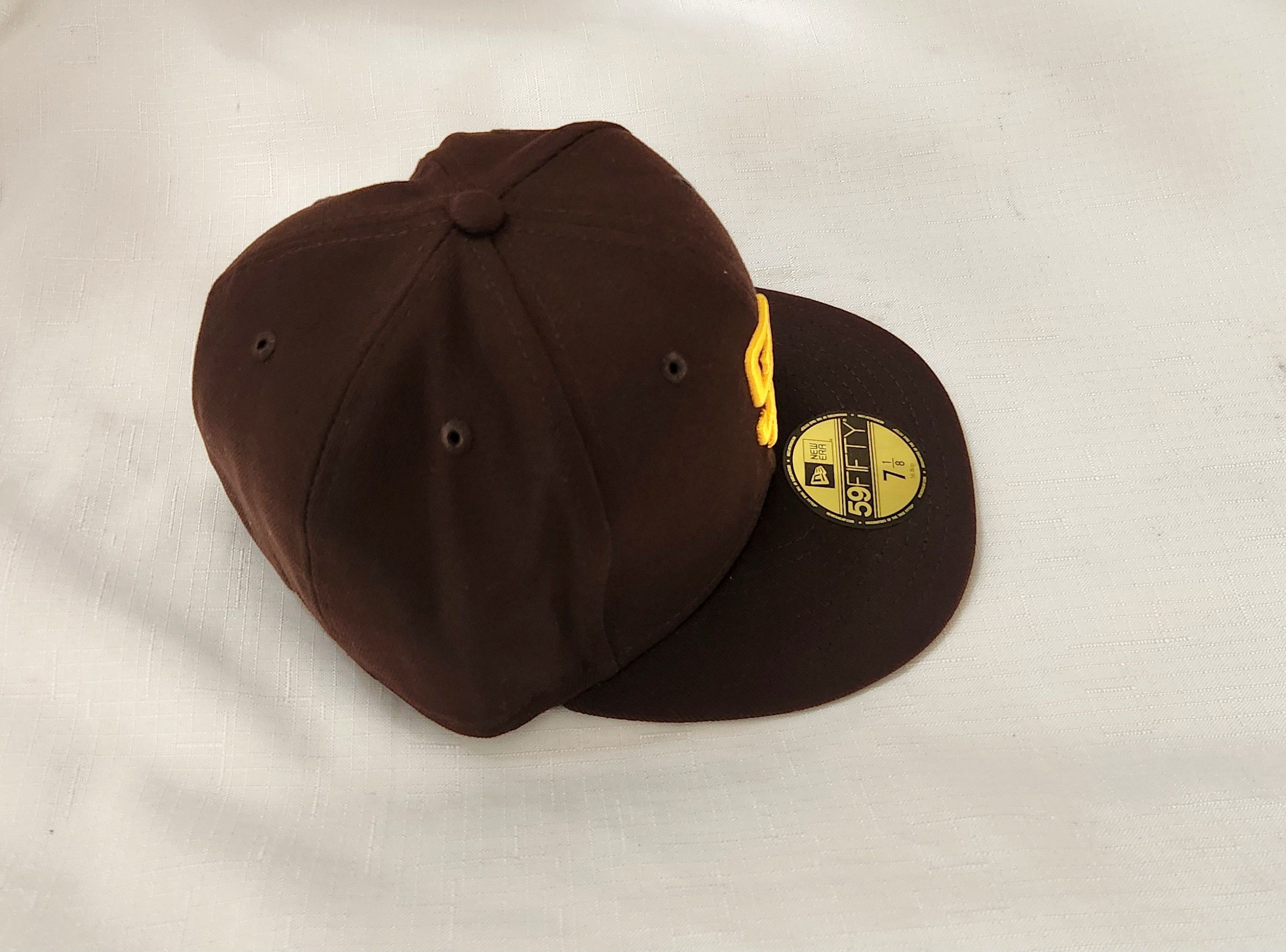 New Era New Era 59FIFTY San Diego Padres Classic Brown/Gold MLB Size ONE SIZE - 4 Thumbnail
