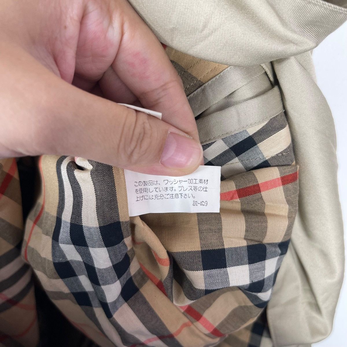 Burberry Burberrys Vintage Trench Coat Nova Check Lined Beige Belted Size US XL / EU 56 / 4 - 9 Thumbnail