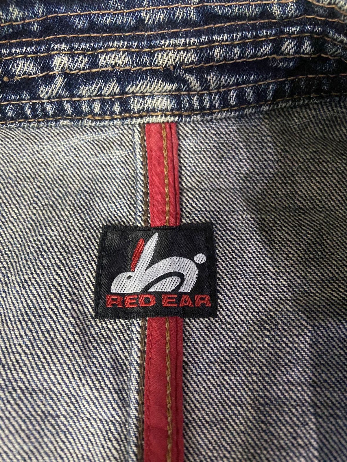 Paul Smith Red Ear × Vintage VTG RED EAR DENIM PARKA JAPANESE JACKET Size US M / EU 48-50 / 2 - 8 Thumbnail