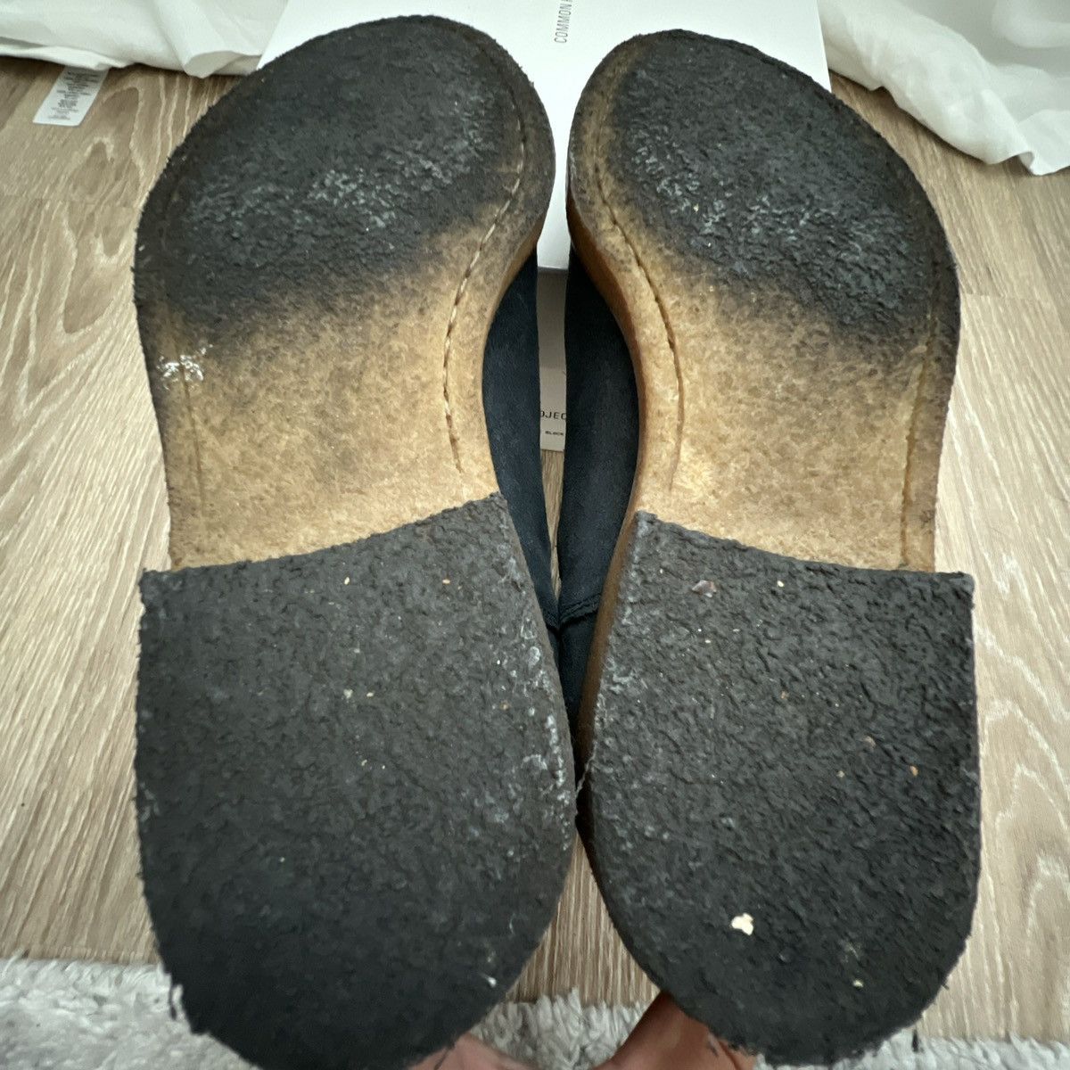 Common Projects Common Projects Chelsea Boot Black Suede Sz 40 Size US 8.5 / EU 41-42 - 8 Thumbnail