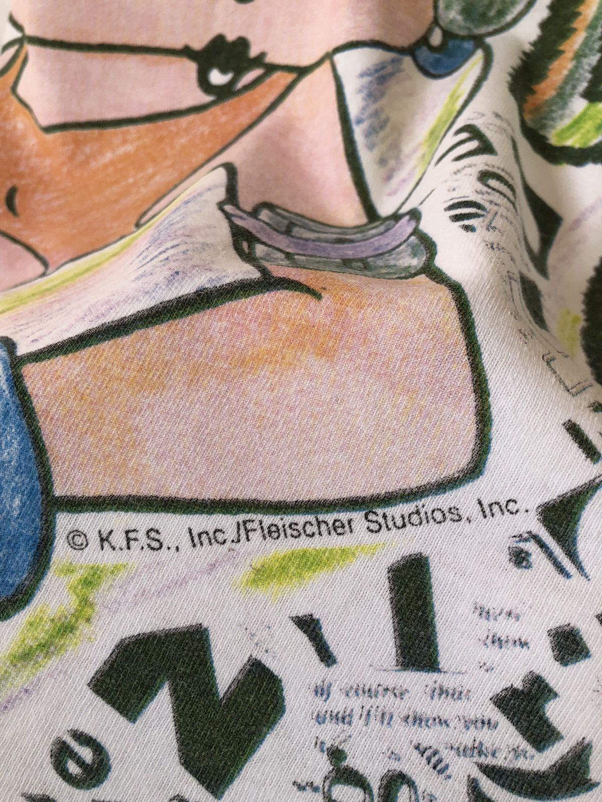 Vintage Vintage 90s BETTY BOOP All Over Print Shirt Size US L / EU 52-54 / 3 - 8 Thumbnail