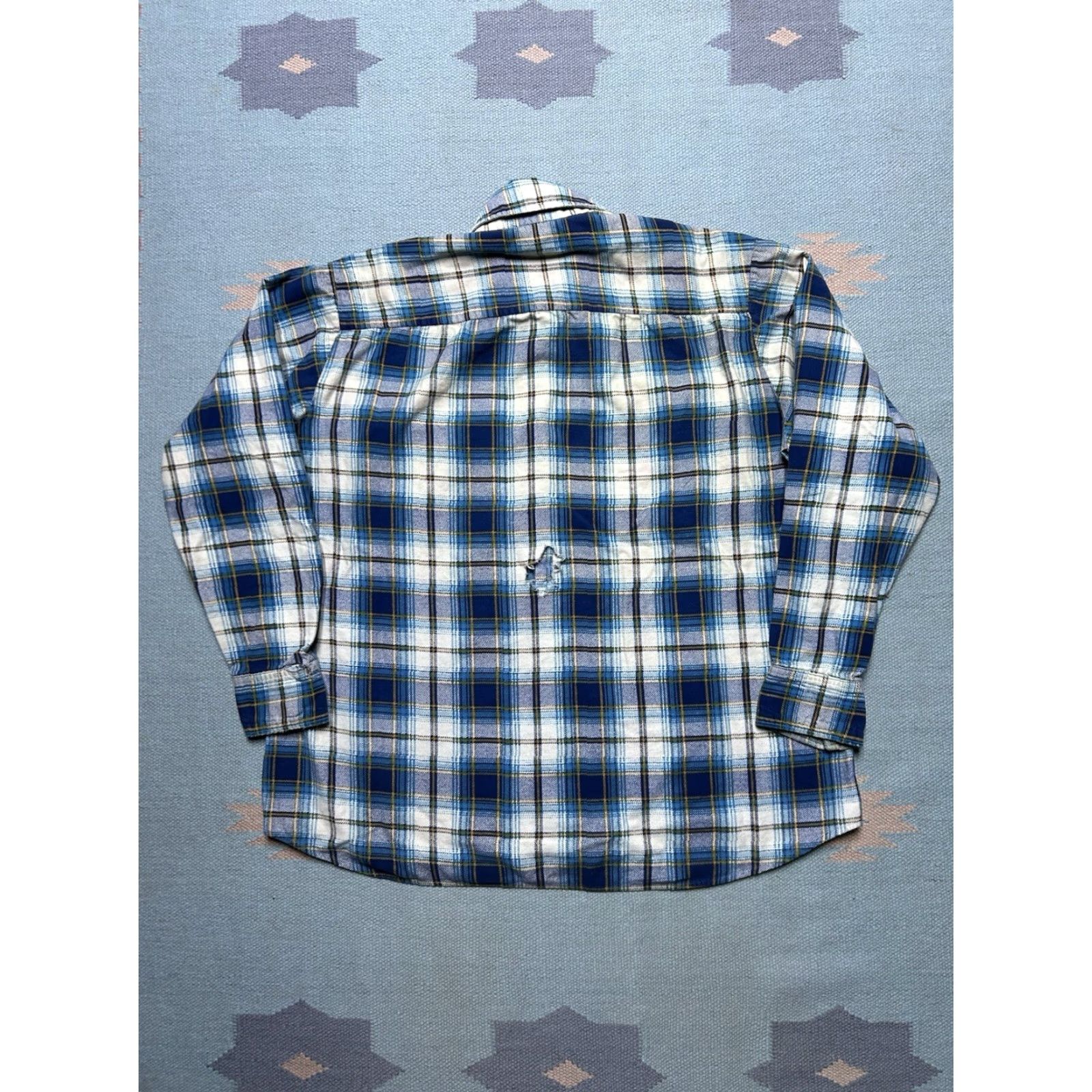 Vintage **Vintage 80s Kingsport Large Flannel Plaid Shirt** User: Vintage 80s Kingsport Large Flannel Plaid Shirt Size US L / EU 52-54 / 3 - 2 Thumbnail